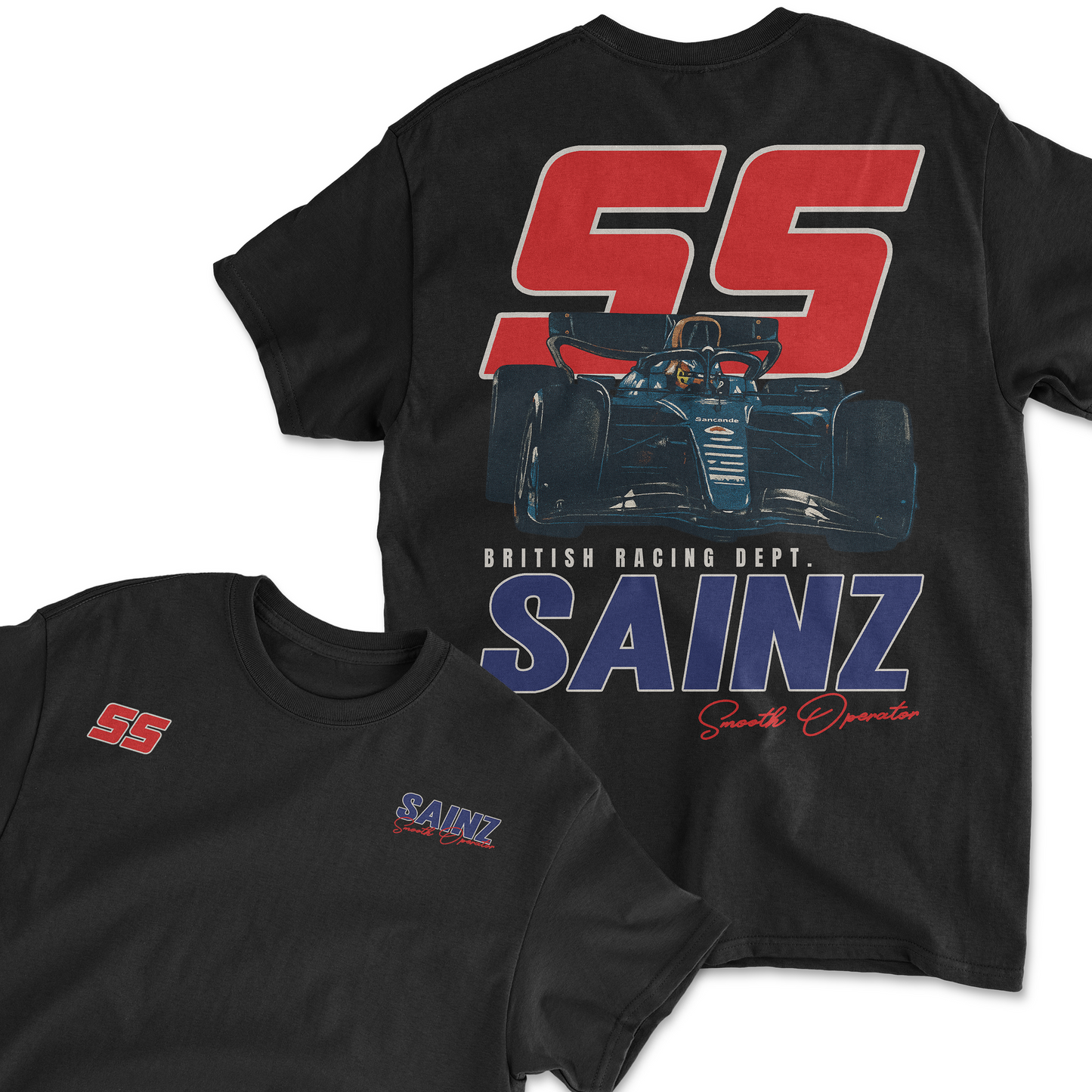 Carlos Sainz T-Shirt | Inspired Spanish Formula 1 Driver Tee