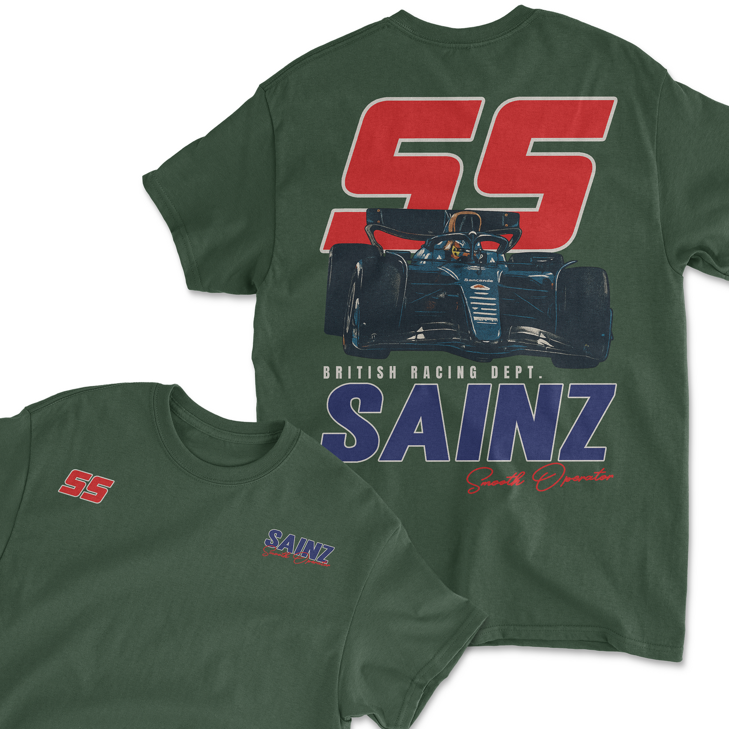 Carlos Sainz T-Shirt | Inspired Spanish Formula 1 Driver Tee