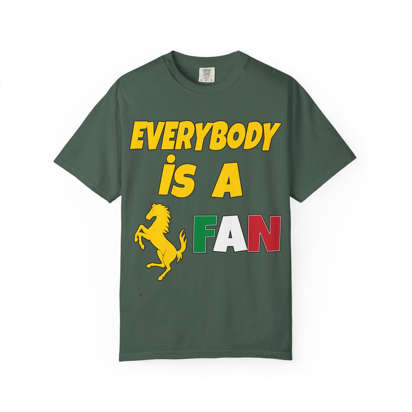 Ferrari Formula 1 T-Shirt | Inspired F1 Team Racing Merch, Motorsport Fan Gift, Everybody Is A Ferrari Fan