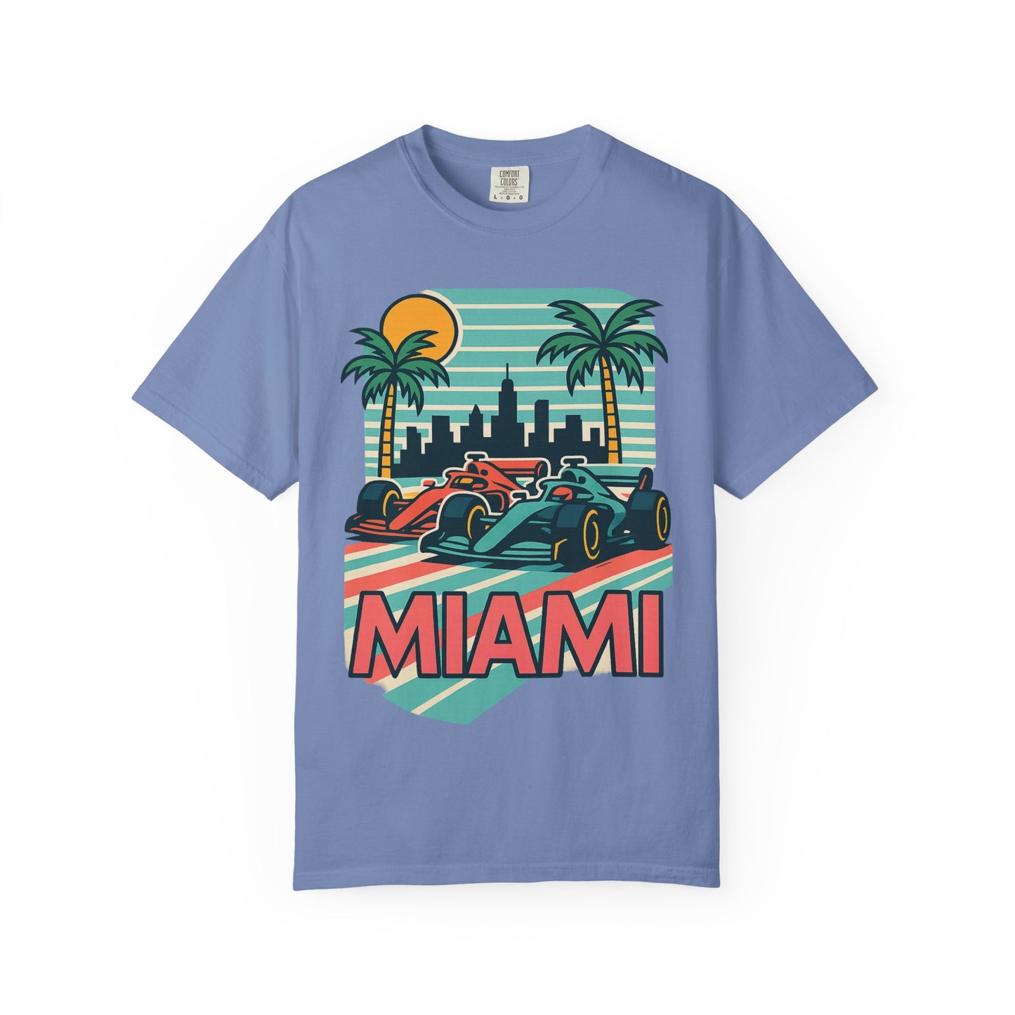 Miami Grand Prix Formula 1 T-Shirt | USA GP Racing Shirt Fan Tee Motorsport Gift