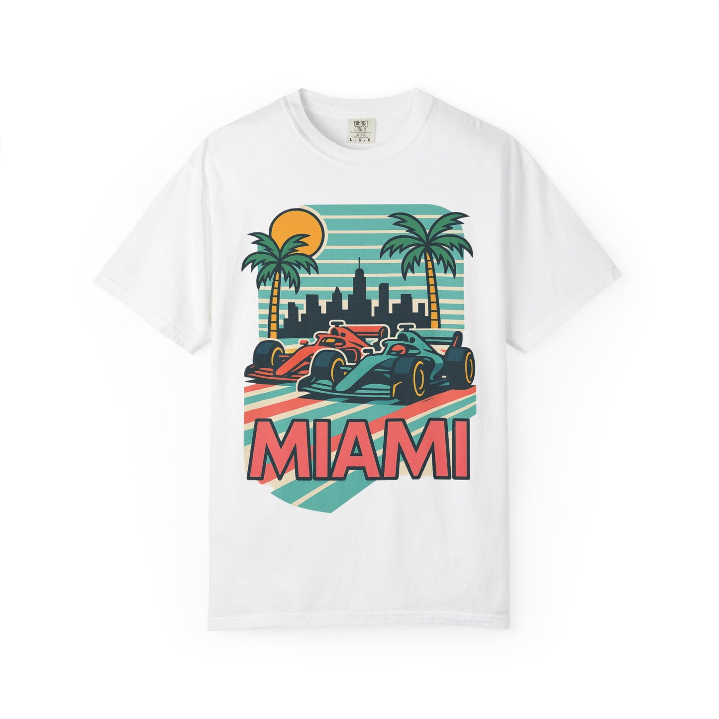 Miami Grand Prix Formula 1 T-Shirt | USA GP Racing Shirt Fan Tee Motorsport Gift