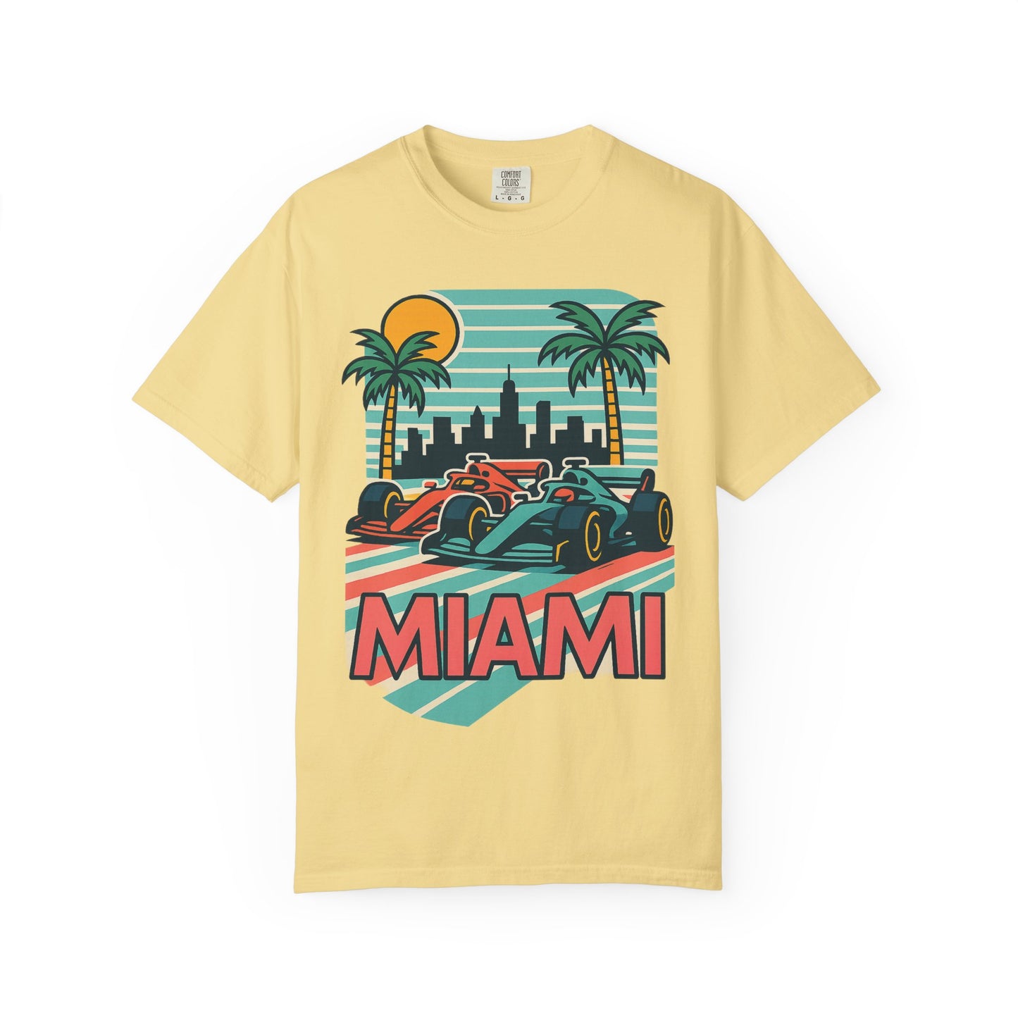 Miami Grand Prix Formula 1 T-Shirt | USA GP Racing Shirt Fan Tee Motorsport Gift