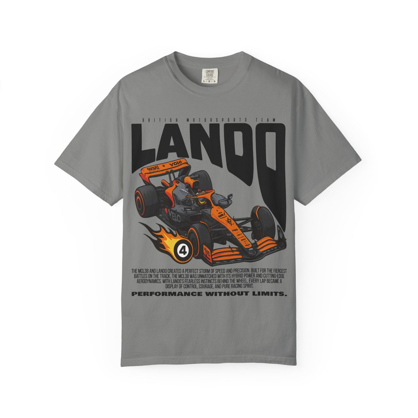 Lando Norris T-Shirt | Inspired Mclaren Racing Formula 1 Tee, F1 Gift