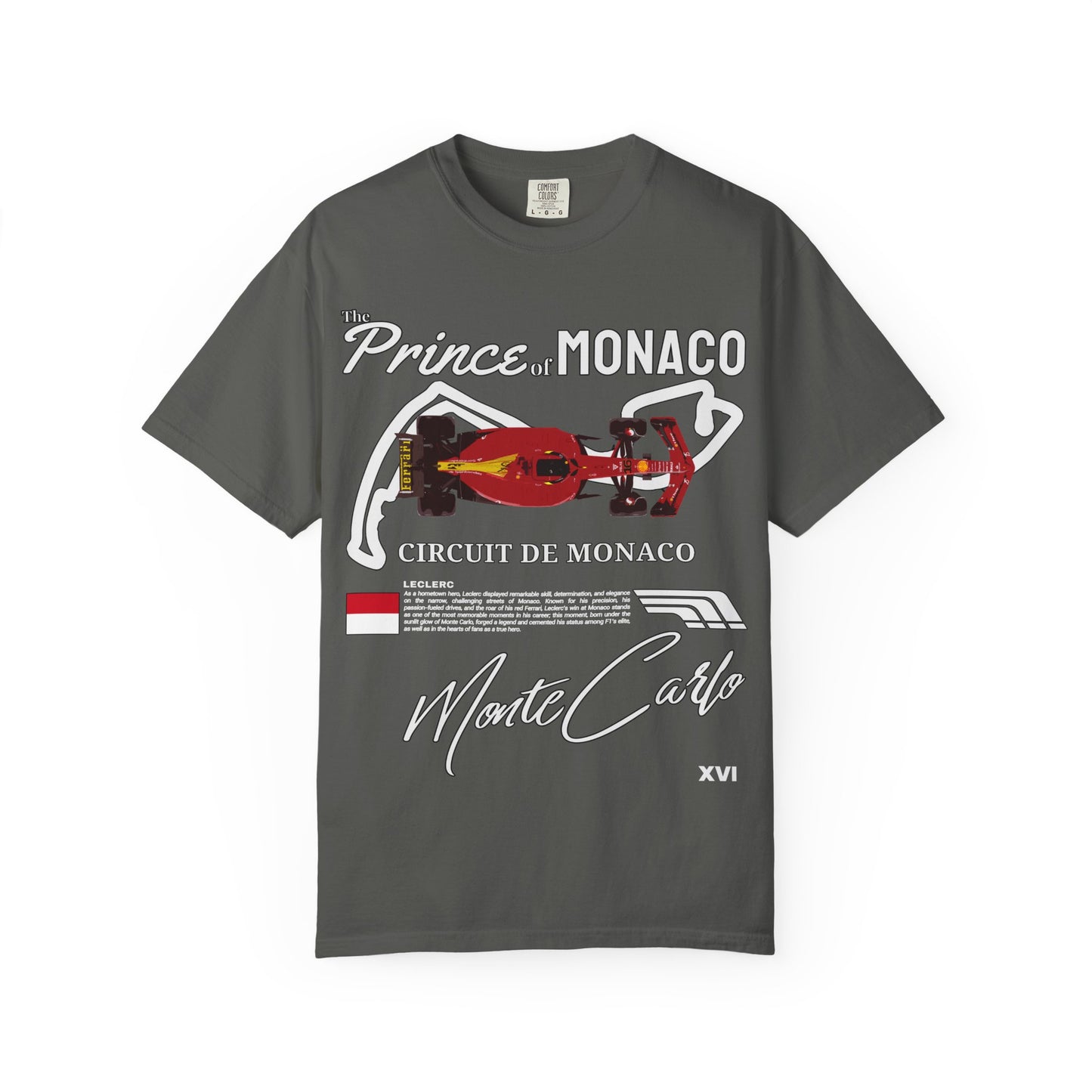 Charles Leclerc Inspired Formula 1 T-Shirt | Ferrari F1 Merchandise