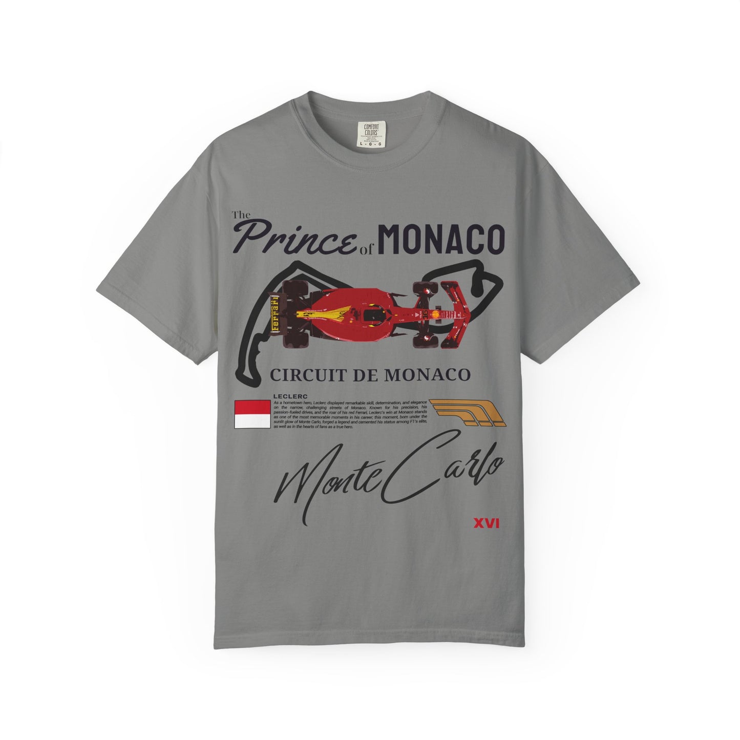 Charles Leclerc Inspired Formula 1 T-Shirt | Ferrari F1 Merchandise
