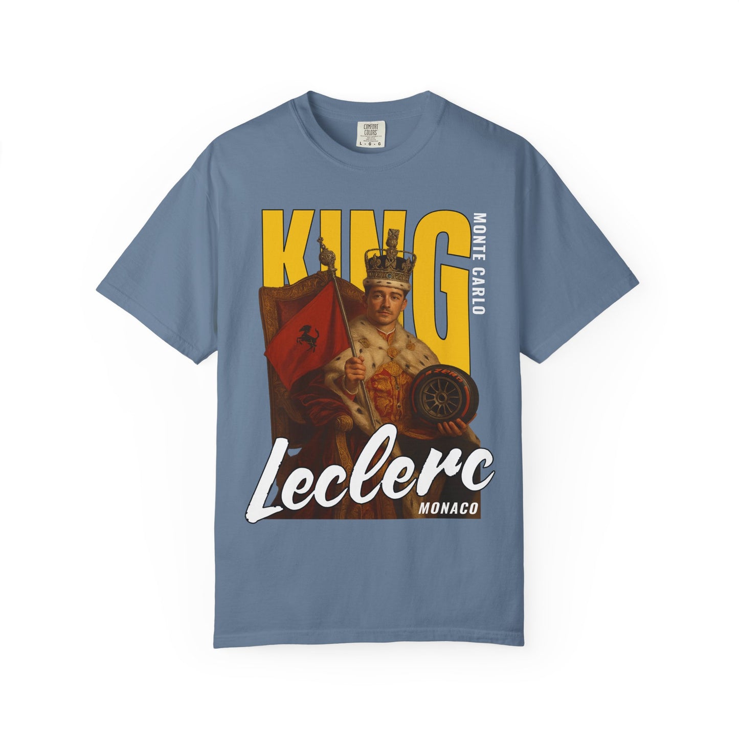 Charles Leclerc T-Shirt | Inspired Ferrari Formula 1 Streetwear Tee | F1 Merchandise