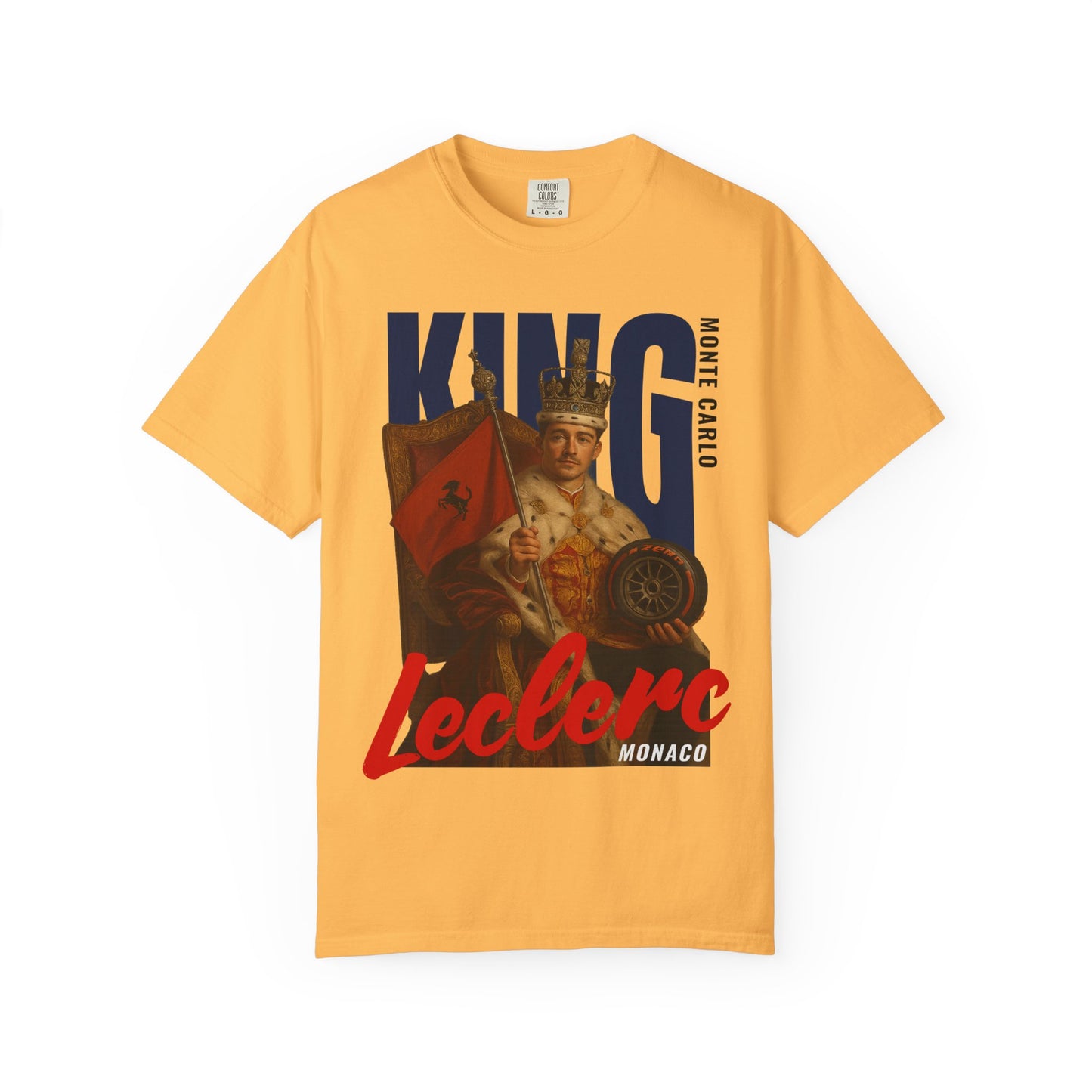 Charles Leclerc T-Shirt | Inspired Ferrari Formula 1 Streetwear Tee | F1 Merchandise