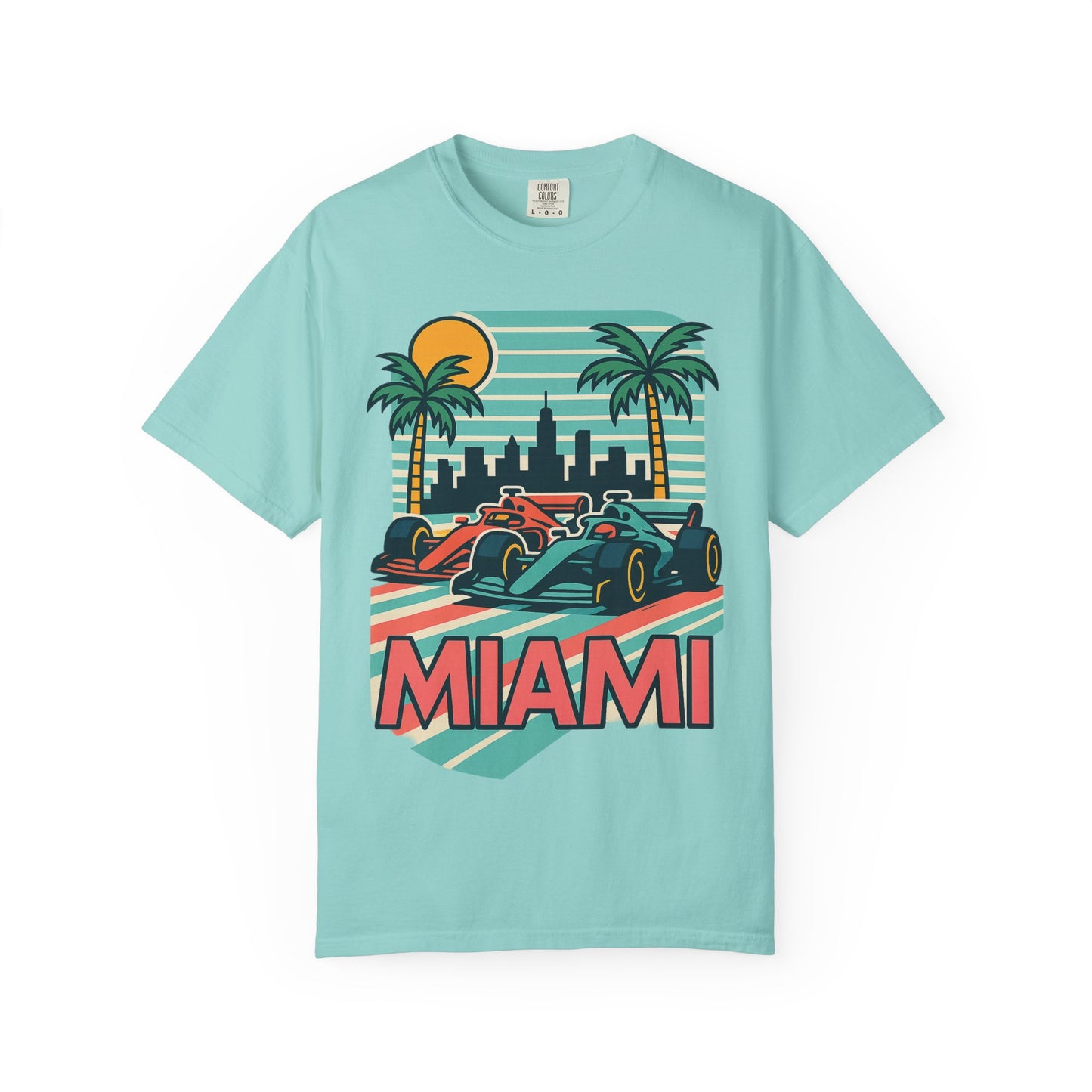 Miami Grand Prix Formula 1 T-Shirt | USA GP Racing Shirt Fan Tee Motorsport Gift