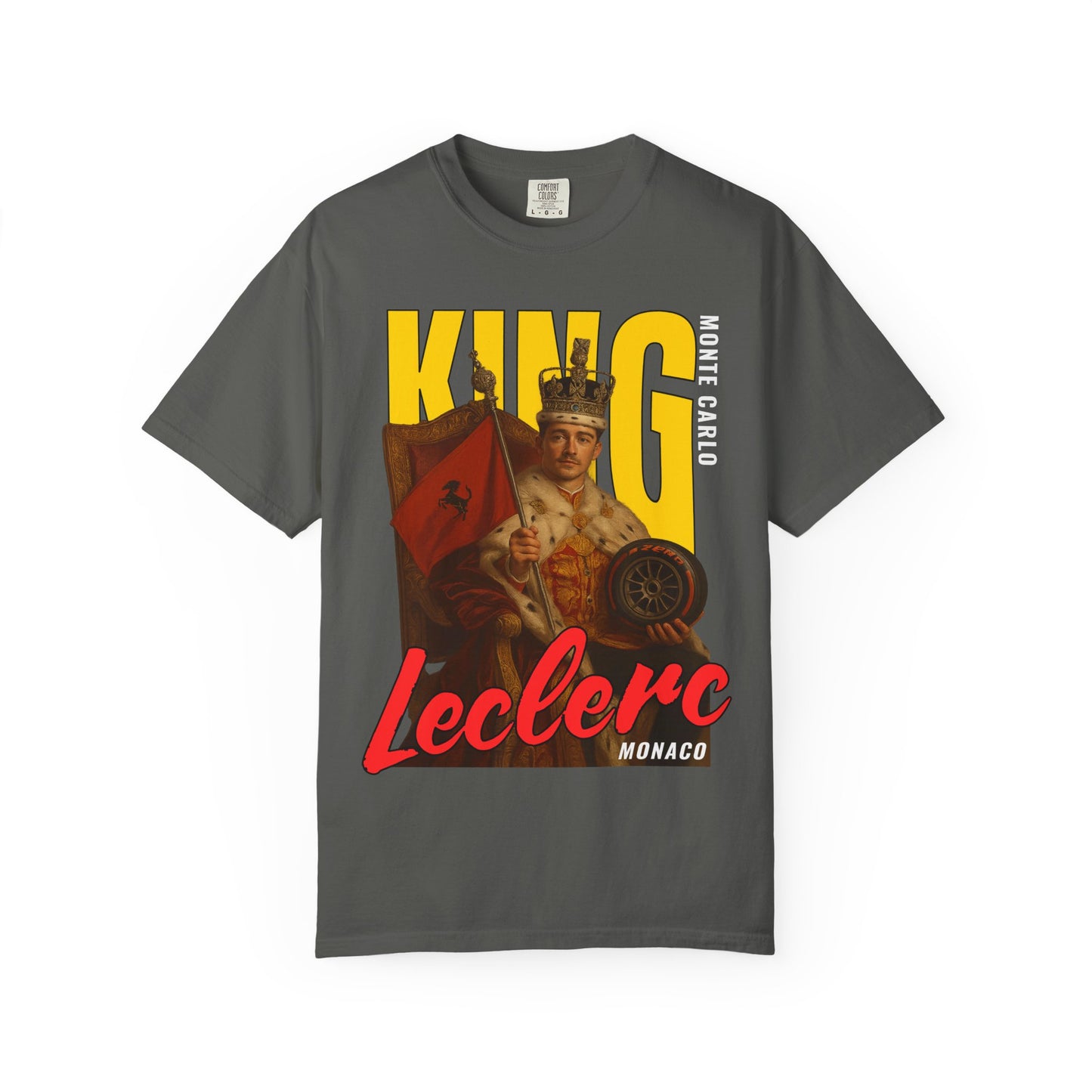 Charles Leclerc T-Shirt | Inspired Ferrari Formula 1 Streetwear Tee | F1 Merchandise