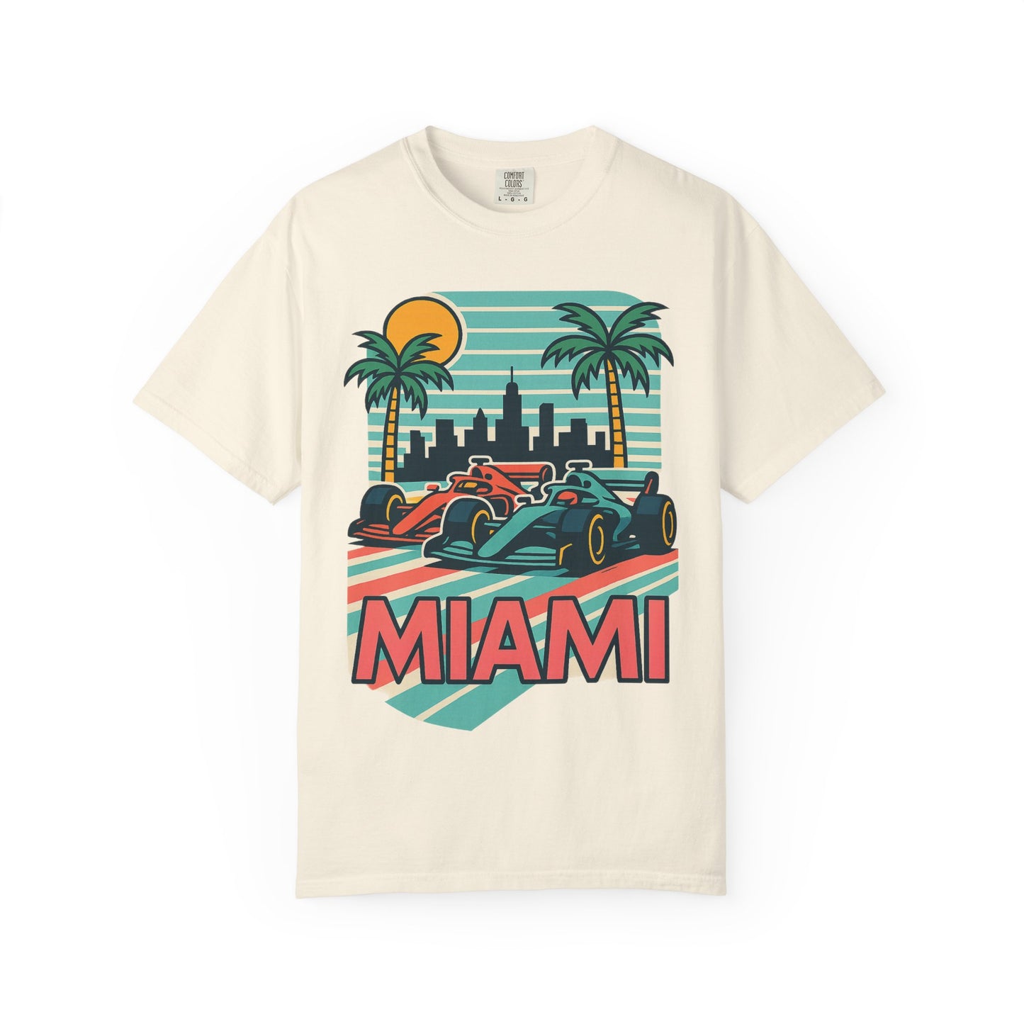 Miami Grand Prix Formula 1 T-Shirt | USA GP Racing Shirt Fan Tee Motorsport Gift