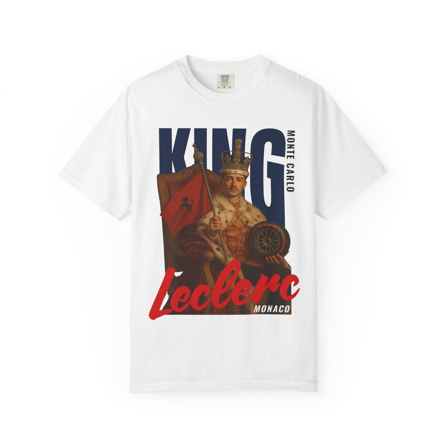 Charles Leclerc T-Shirt | Inspired Ferrari Formula 1 Streetwear Tee | F1 Merchandise