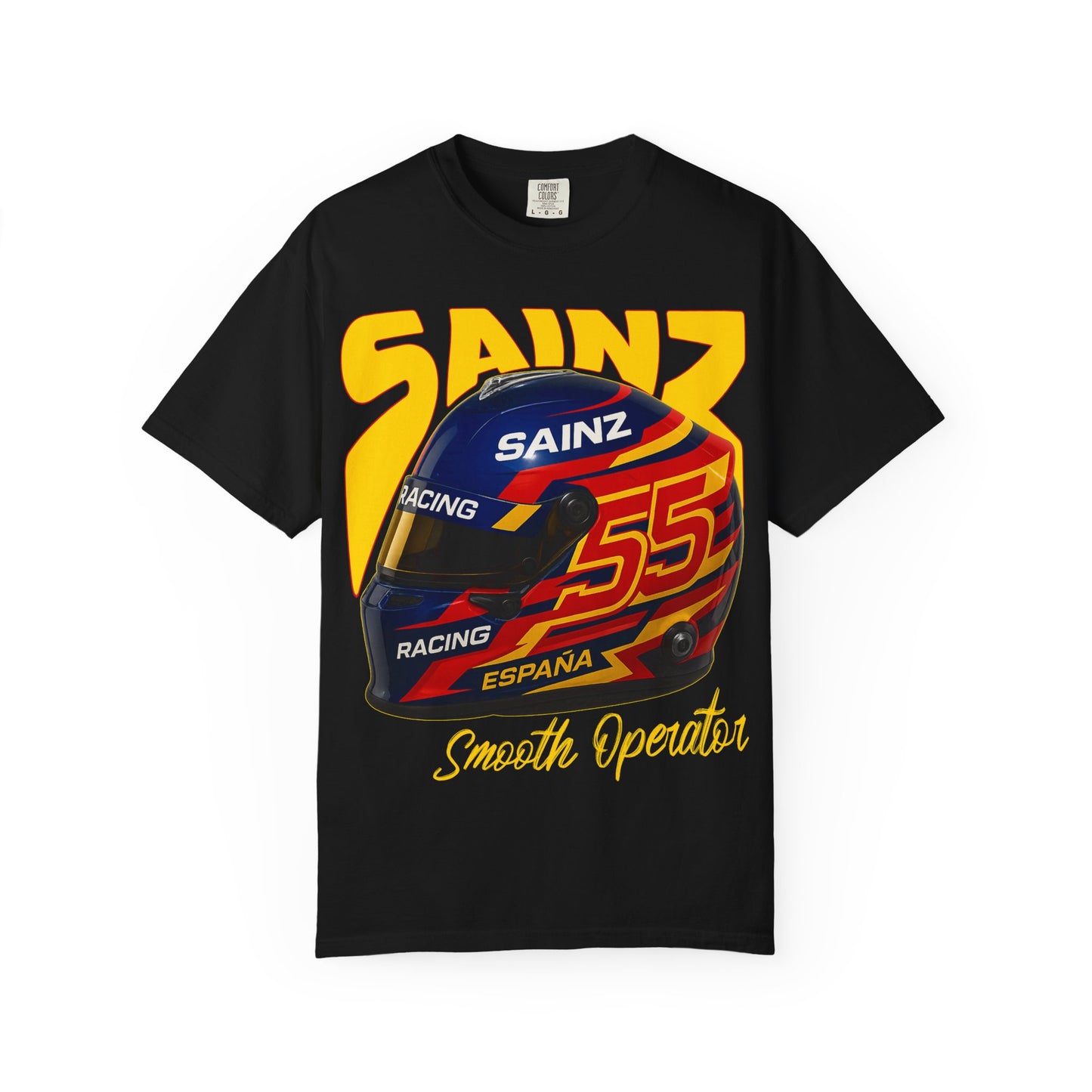 Carlos Sainz T-Shirt | Inspired Williams F1 Racing Team Tee, Comfort Colors Motorsport Apparel, Spanish Driver Fan Gift