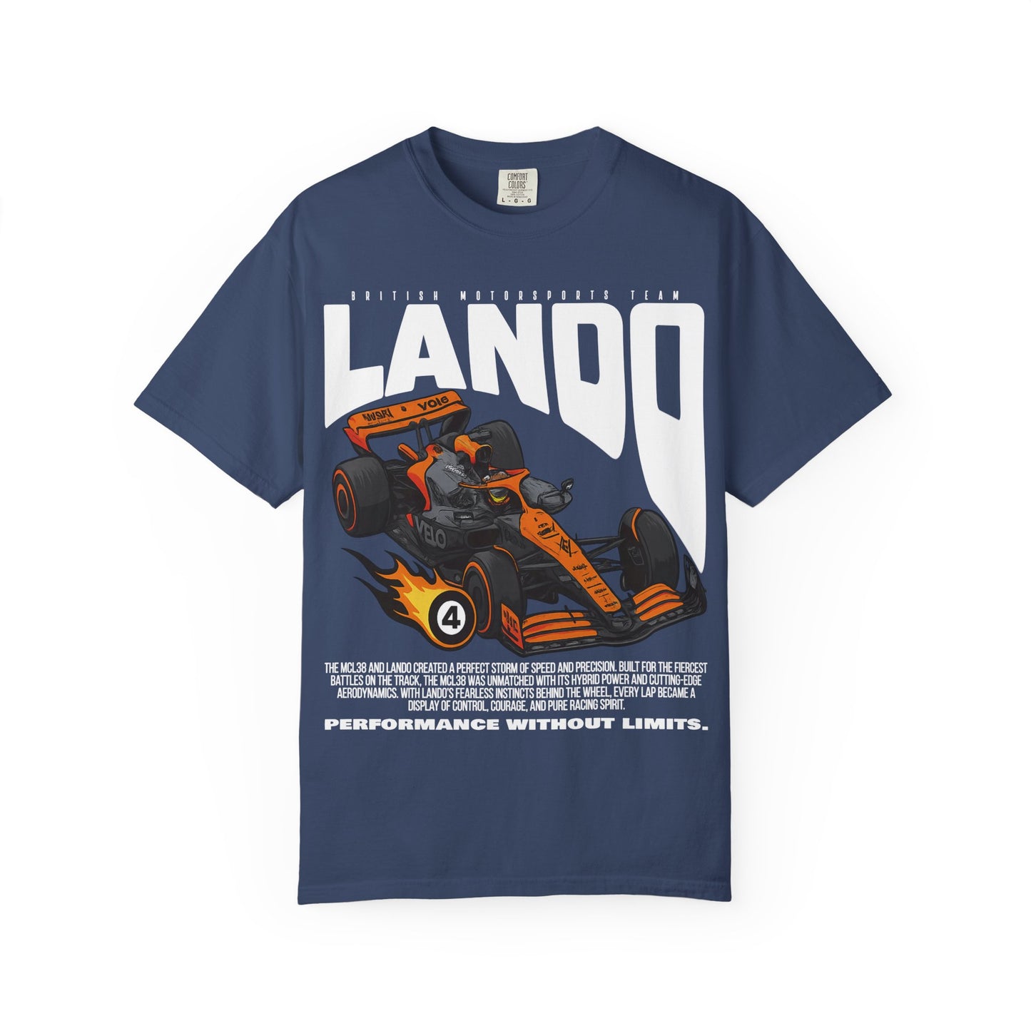 Lando Norris T-Shirt | Inspired Mclaren Racing Formula 1 Tee, F1 Gift
