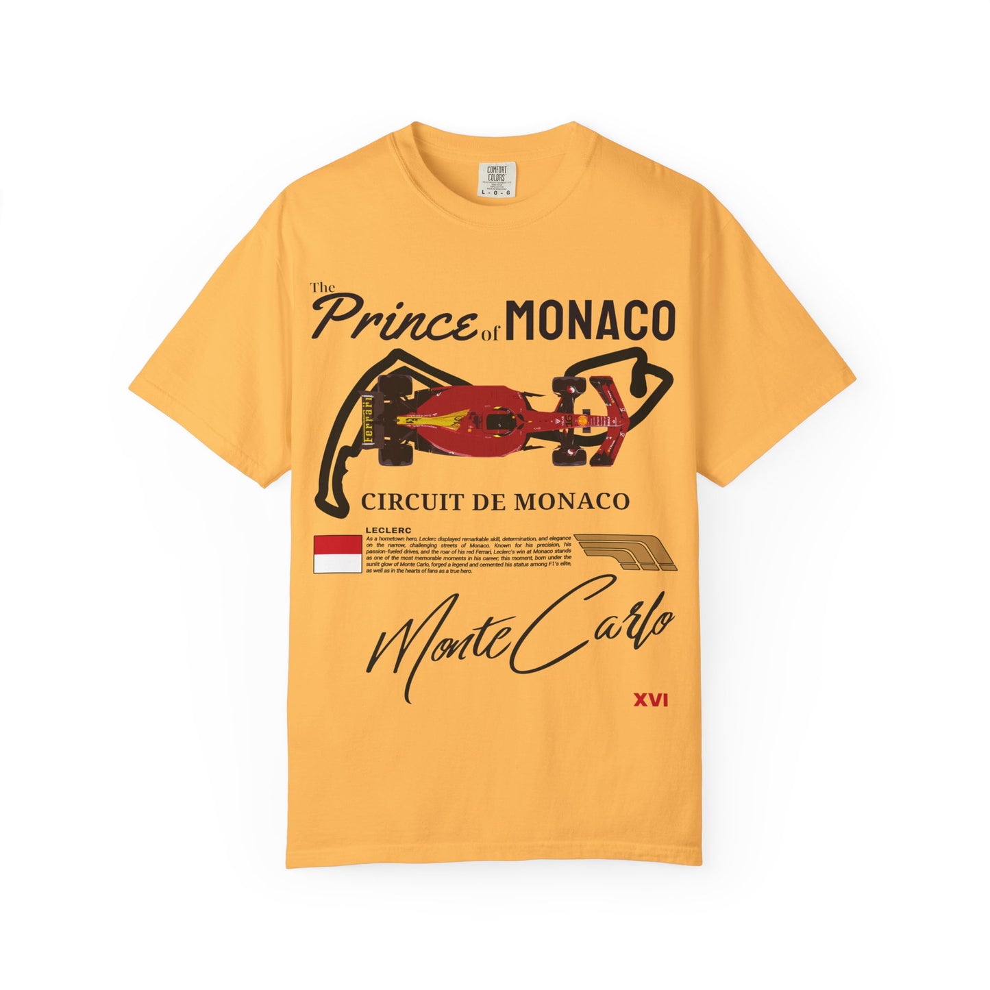 Charles Leclerc Inspired Formula 1 T-Shirt | Ferrari F1 Merchandise