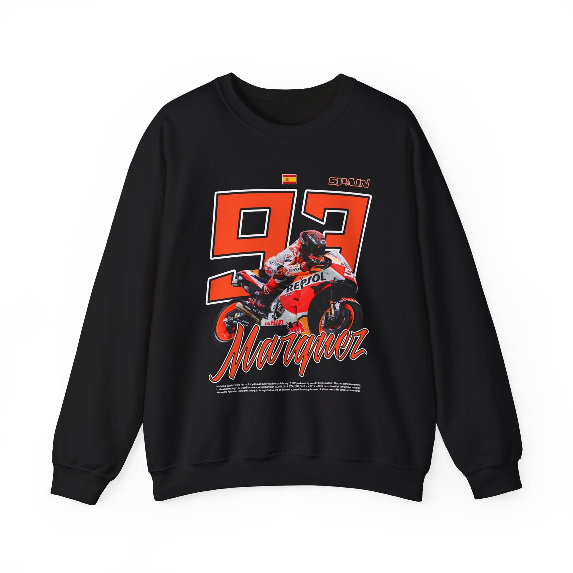 Marc Marquez Inspired Sweatshirt | Motorcycle Racing Gift