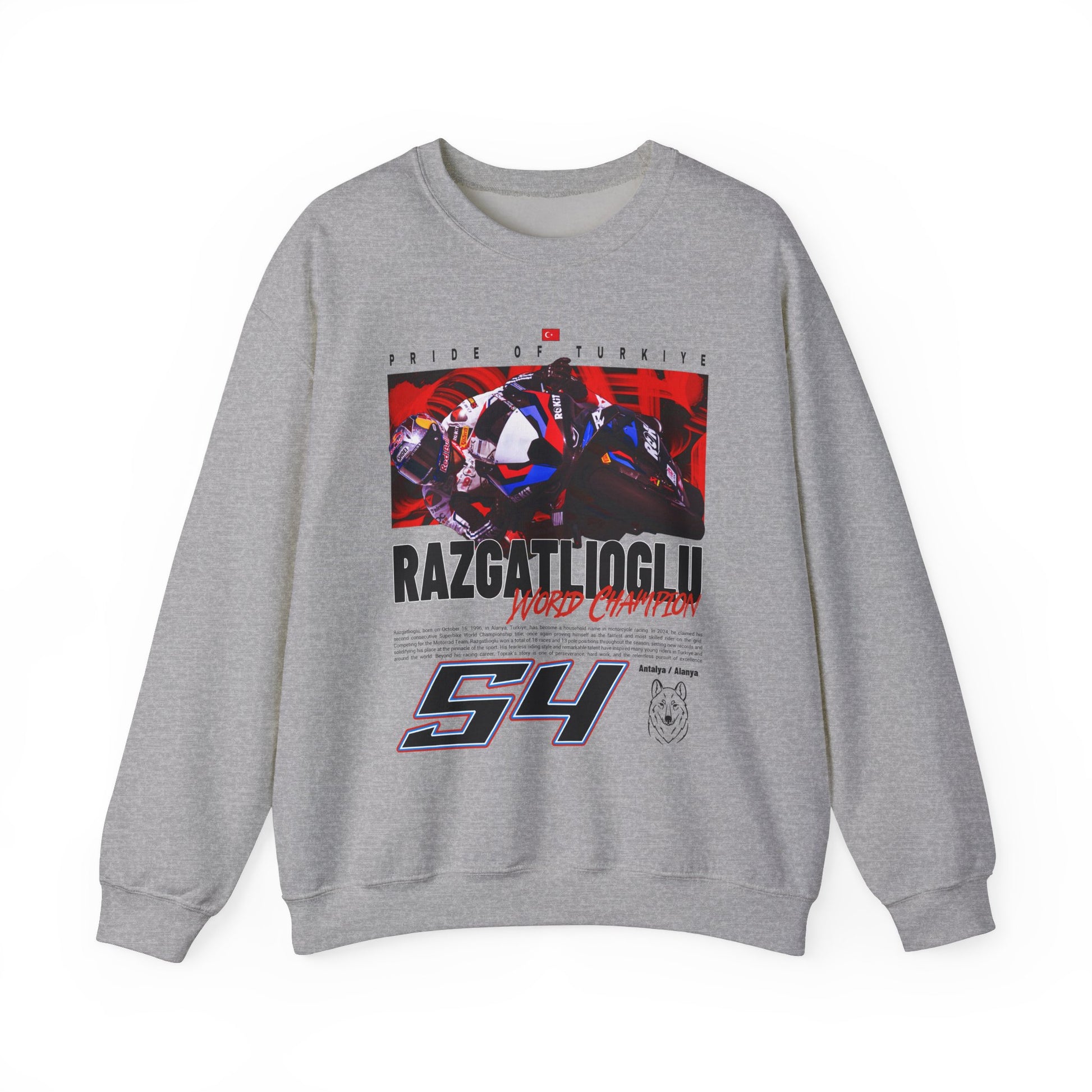 Toprak Razgatlioglu Inspired Sweatshirt | Super bike Motorcycle Sweatshirt