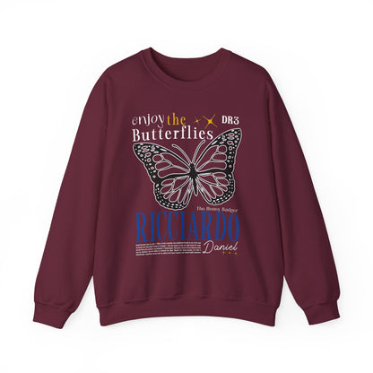 Daniel Ricciardo Enjoy The Butterflies Shirt F1 Fan Sweatshirt