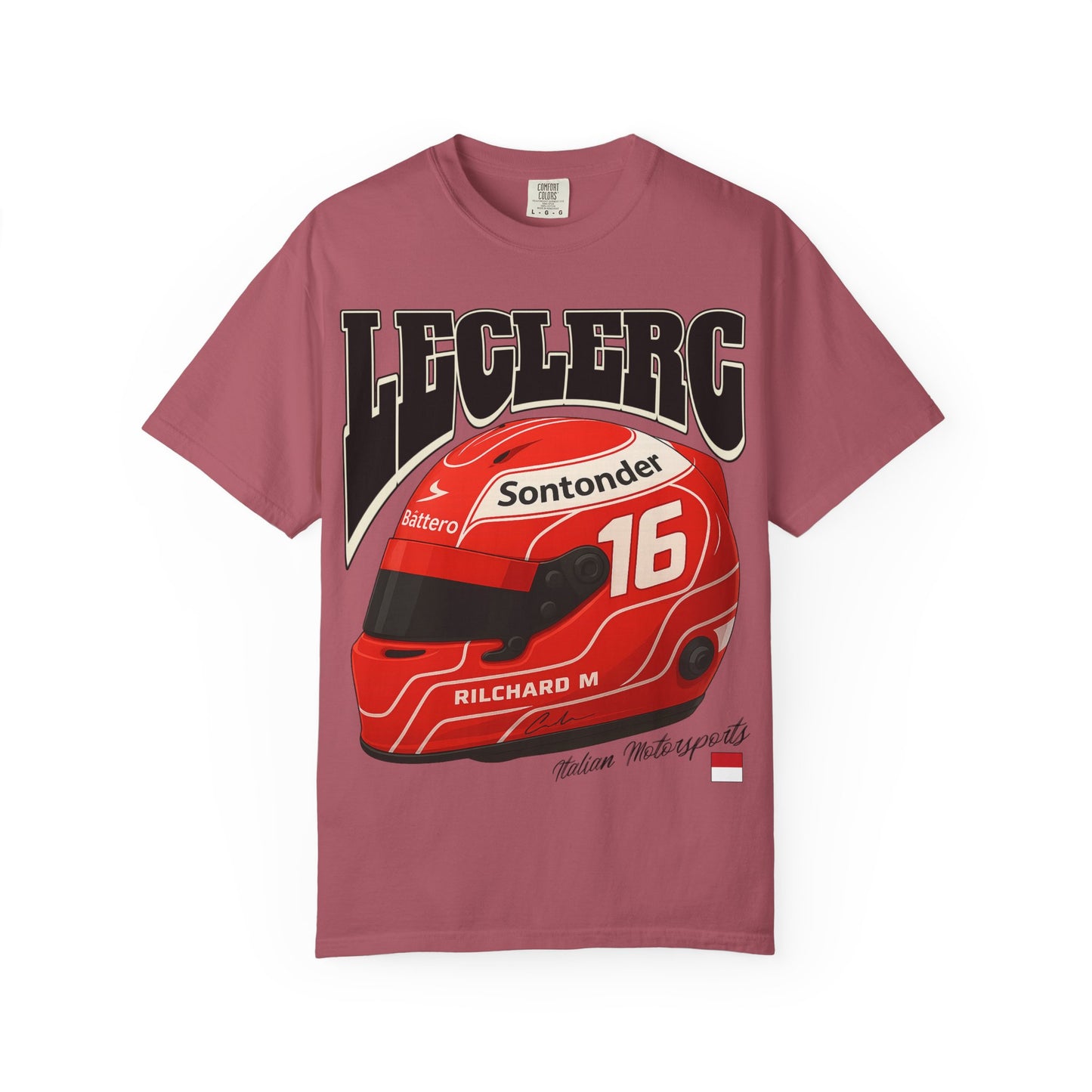 Charles Leclerc Inspired T-Shirt Formula 1 Ferrari F1 Merchandise