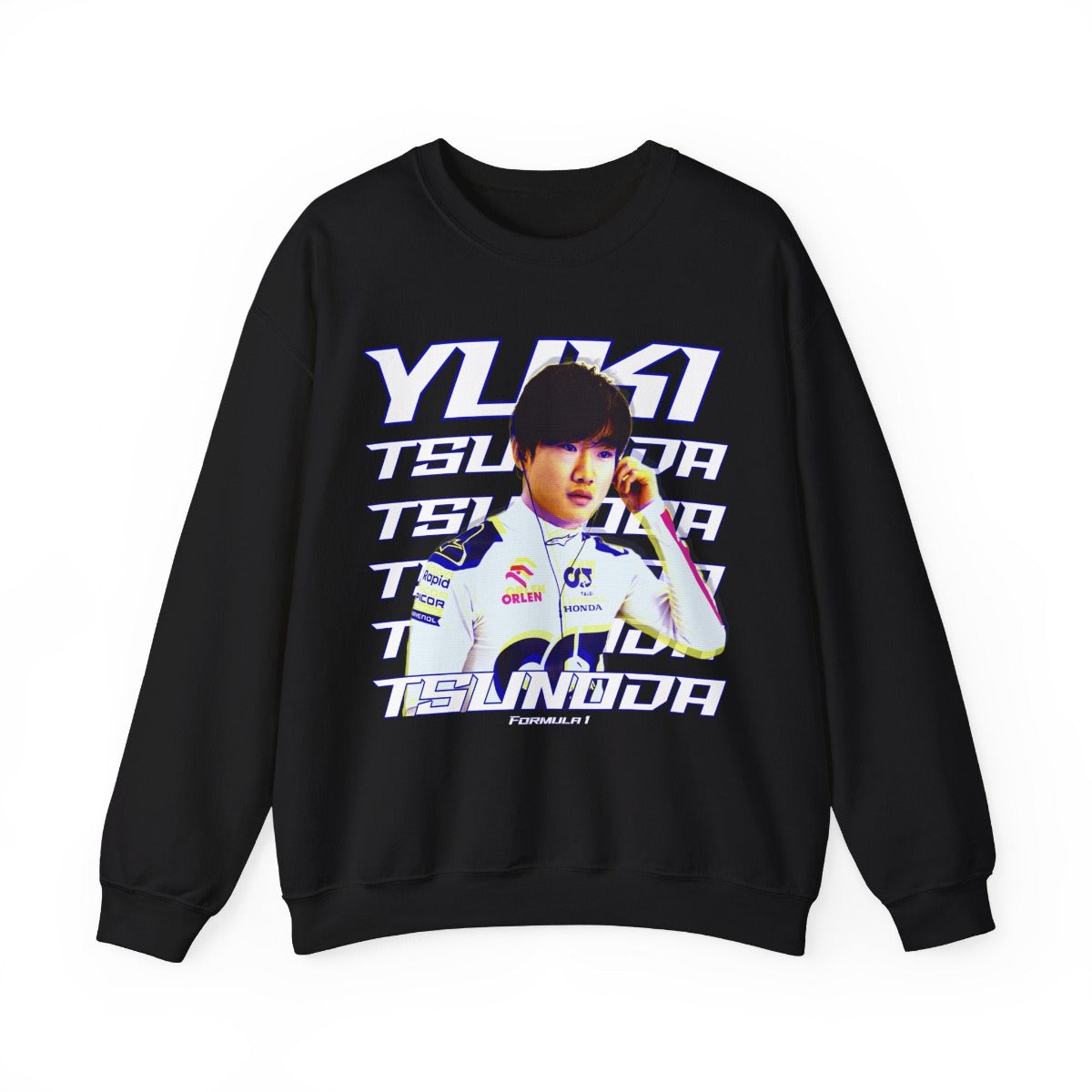 Yuki Tsunoda Inspired Alpha Tauri Formula 1 Sweatshirt