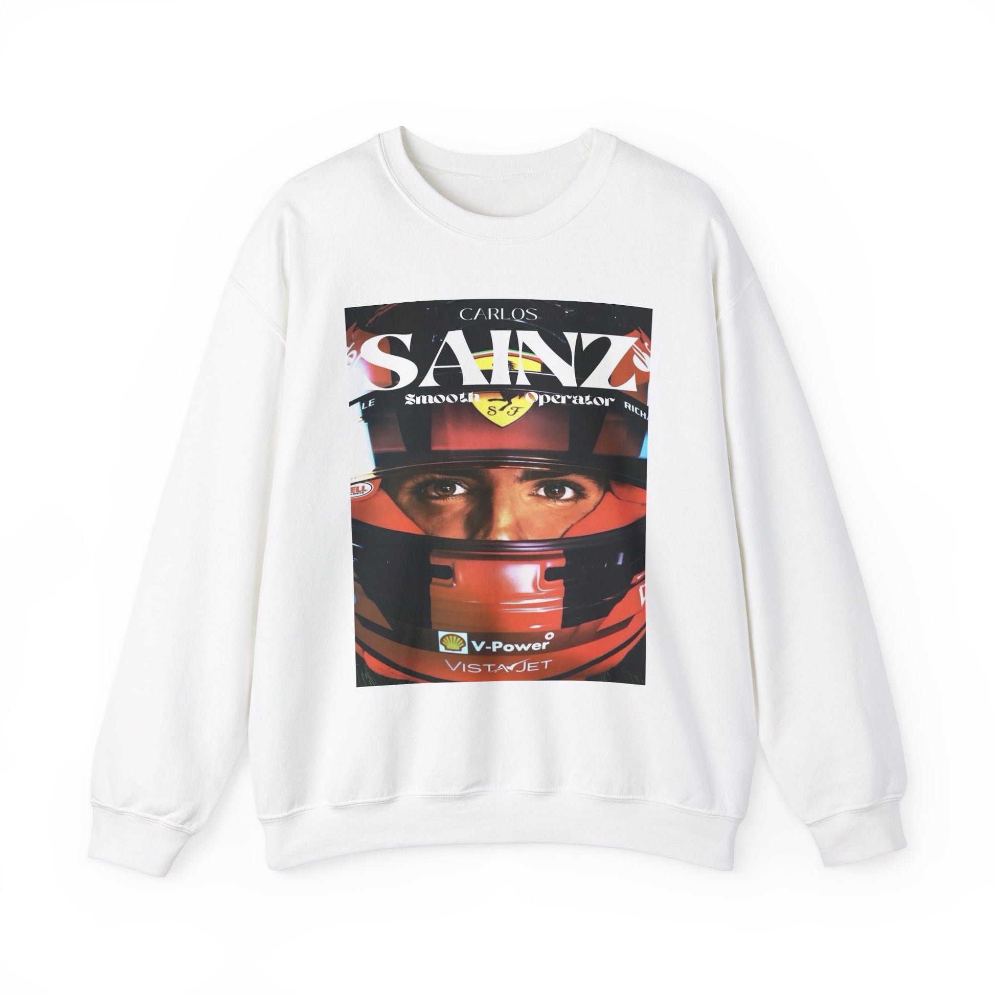 Carlos Sainz Formula 1 Sweatshirt | Vintage Ferrari Inspired Tee