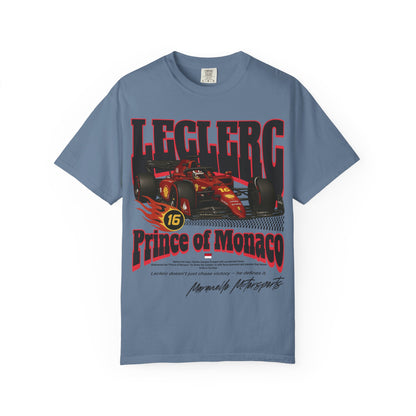 Charles Leclerc Formula 1 T-Shirt | Inspired Ferrari F1 Team Streetwear Tee | Monaco GP Gift