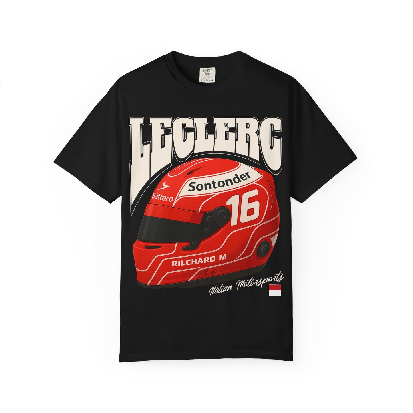 Charles Leclerc Inspired T-Shirt Formula 1 Ferrari F1 Merchandise