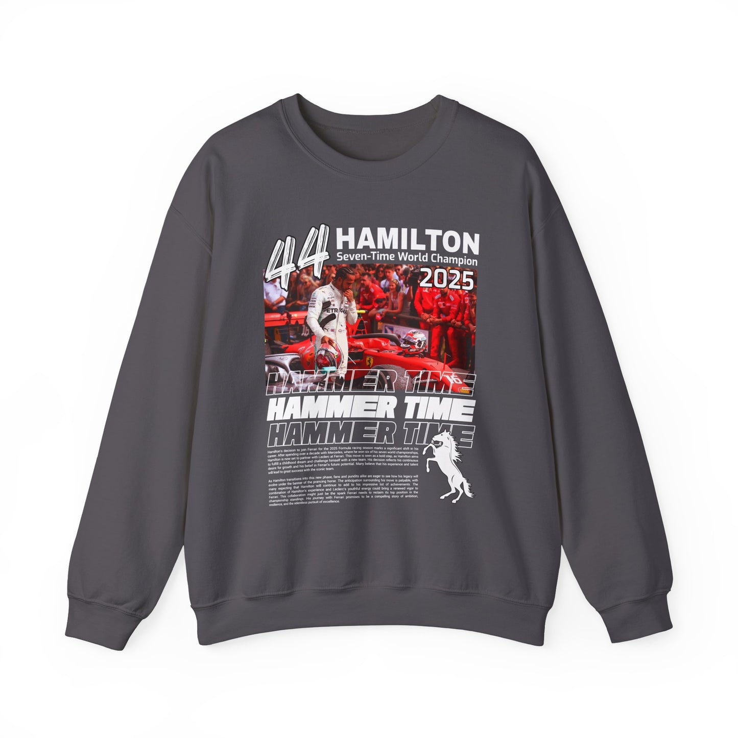 Lewis Hamilton Inspired Sweatshirt | Ferrari F1 Sweatshirt