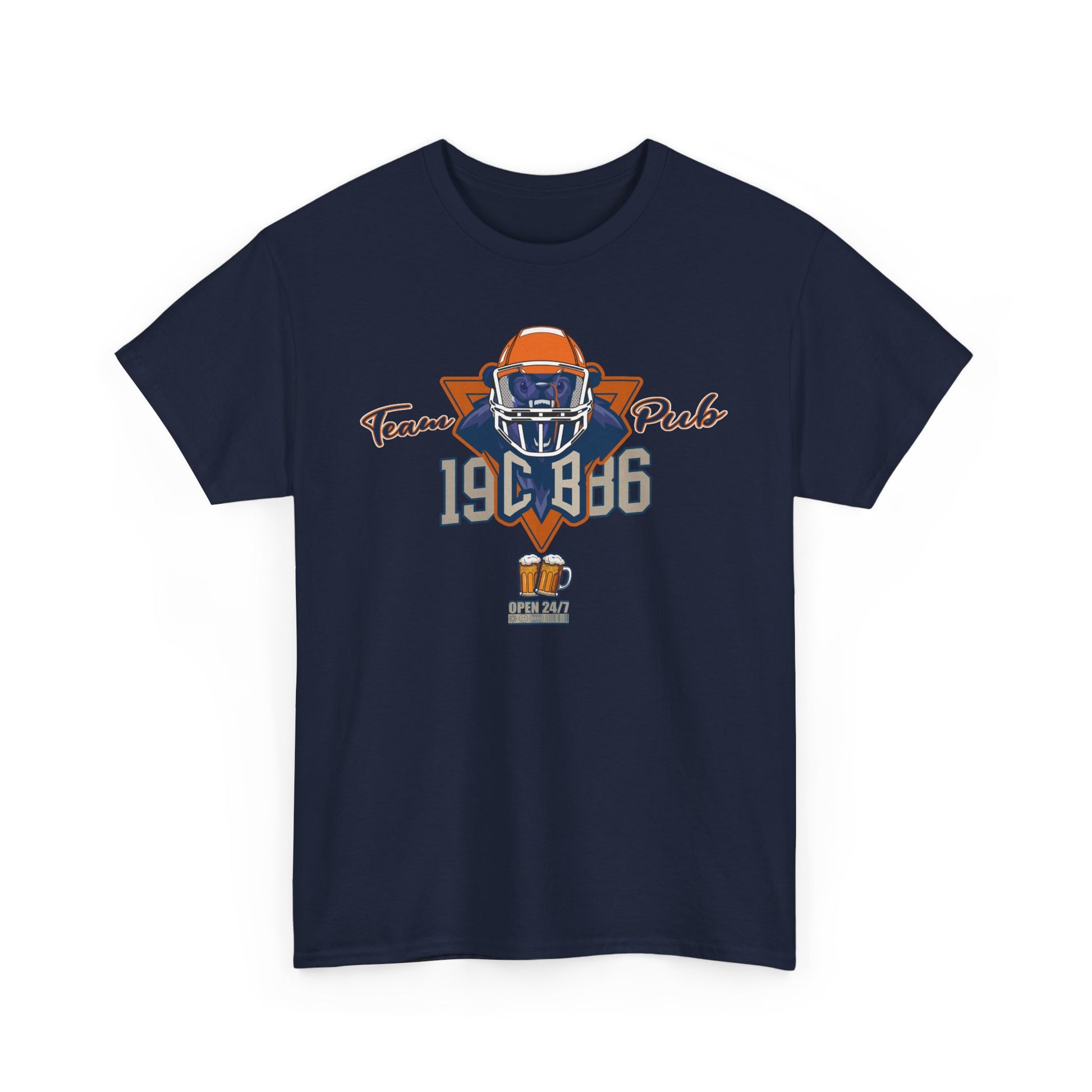 Chicago Bears Inspired Football T-Shirt | Vintage American Football Tee