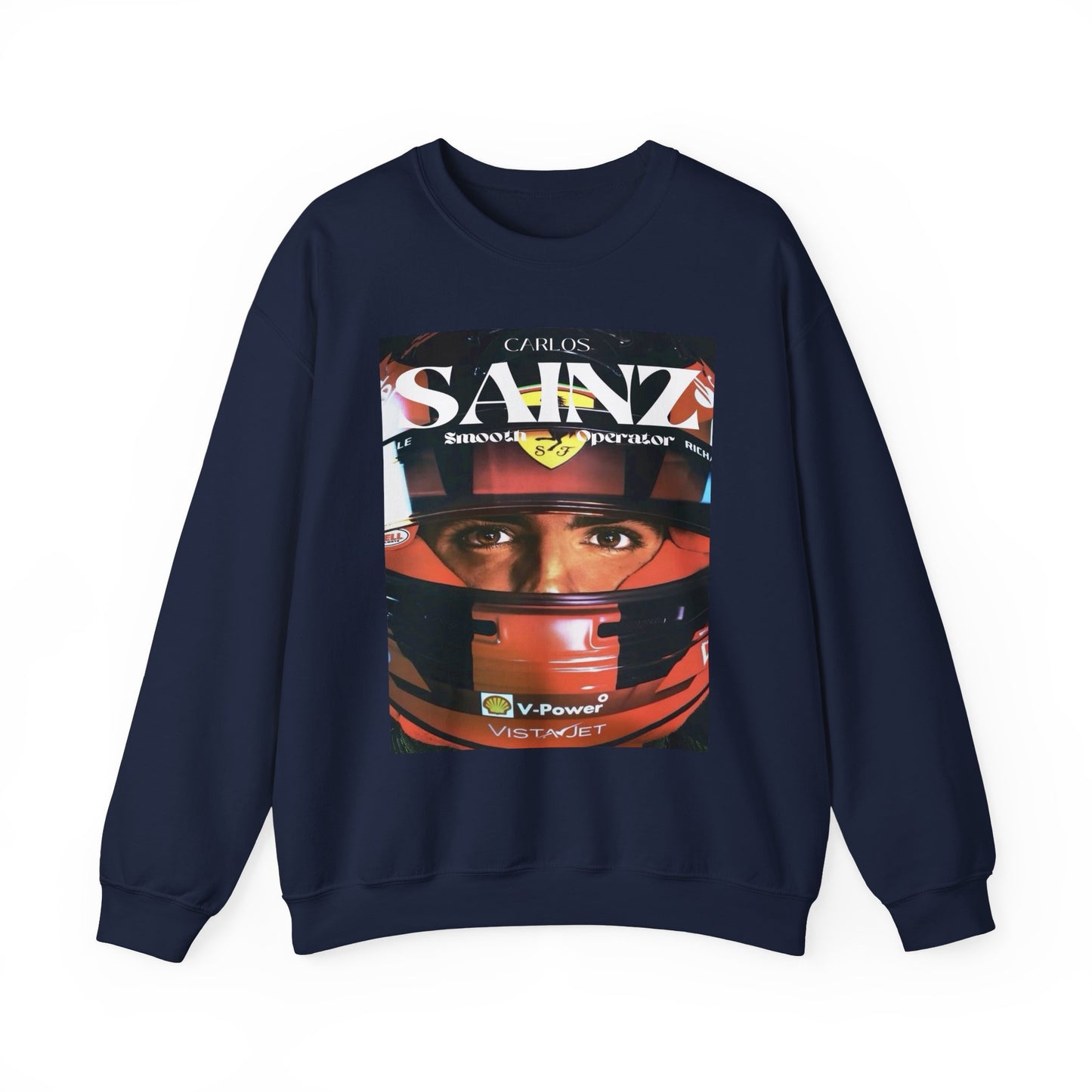 Carlos Sainz Formula 1 Sweatshirt | Vintage Ferrari Inspired Tee