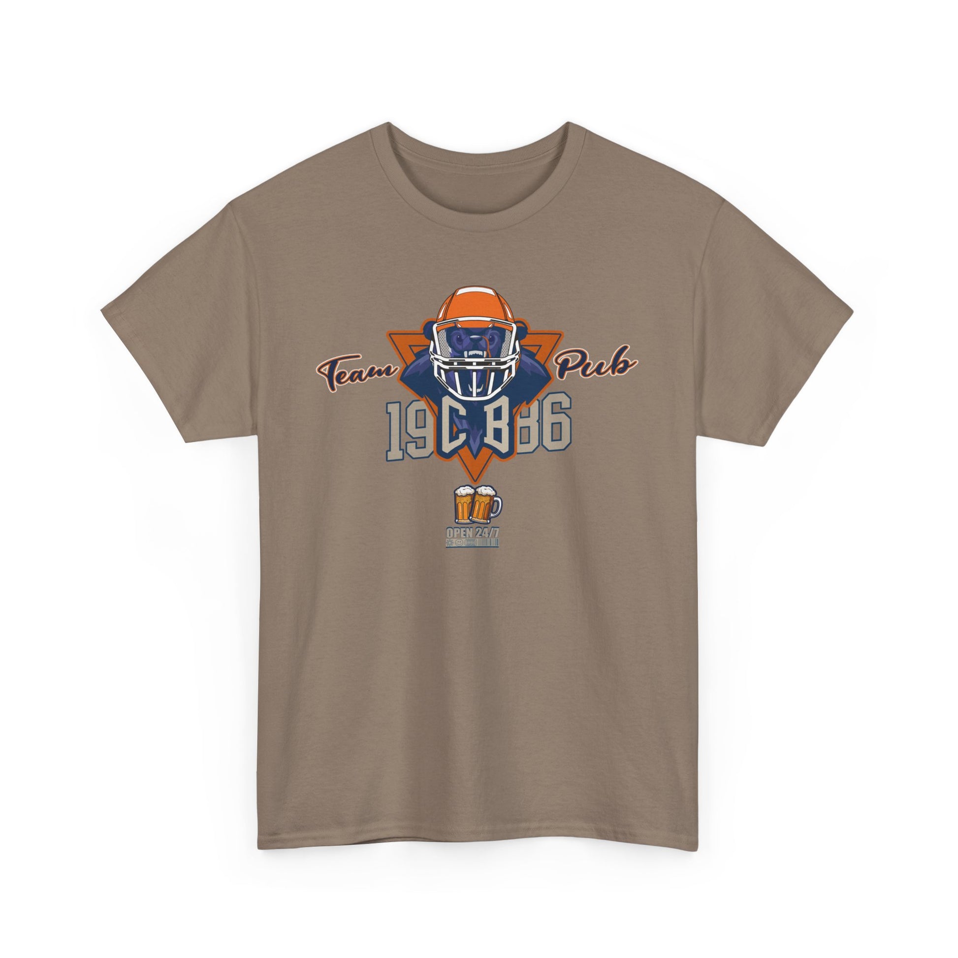 Chicago Bears Inspired Football T-Shirt | Vintage American Football Tee