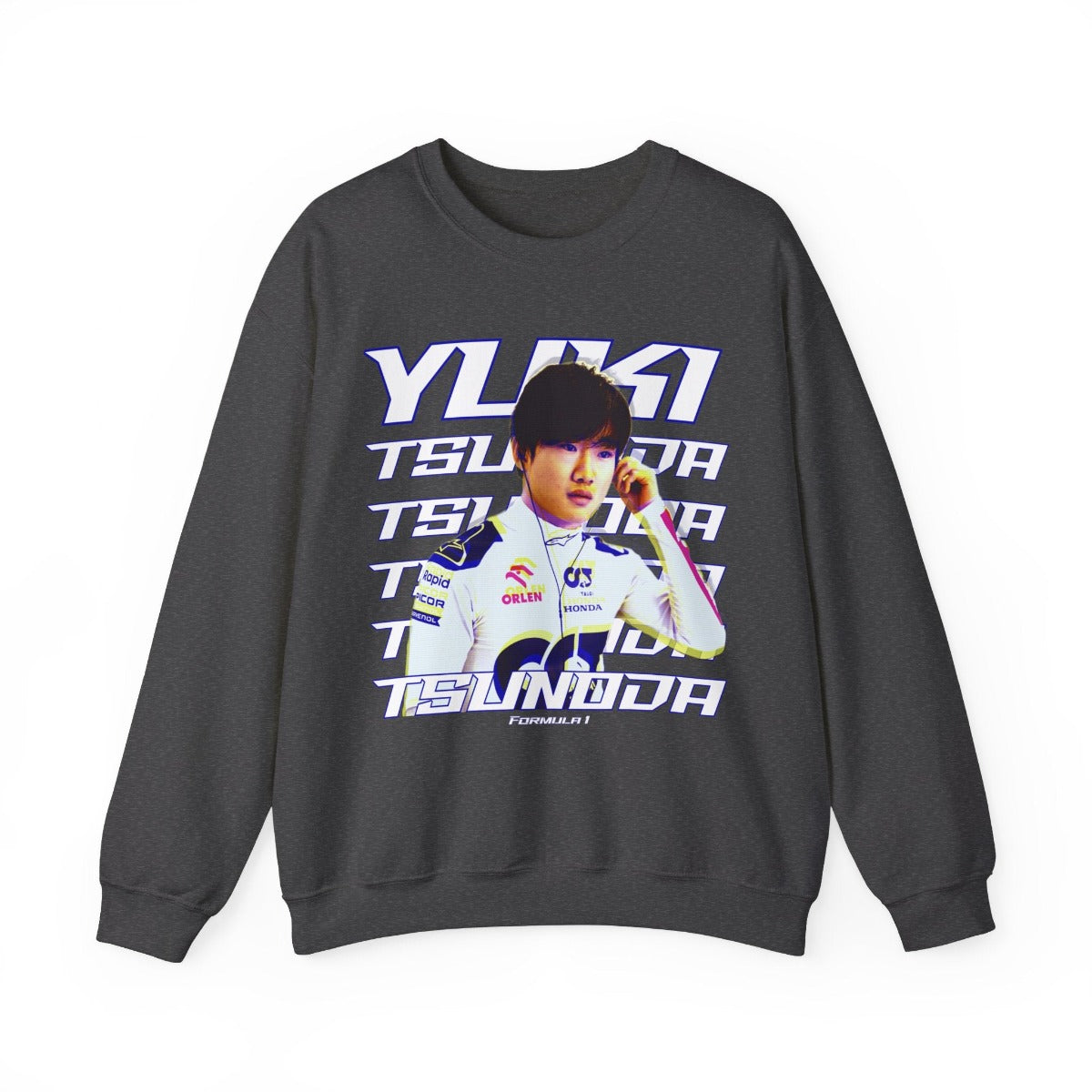 Yuki Tsunoda Inspired Alpha Tauri Formula 1 Sweatshirt