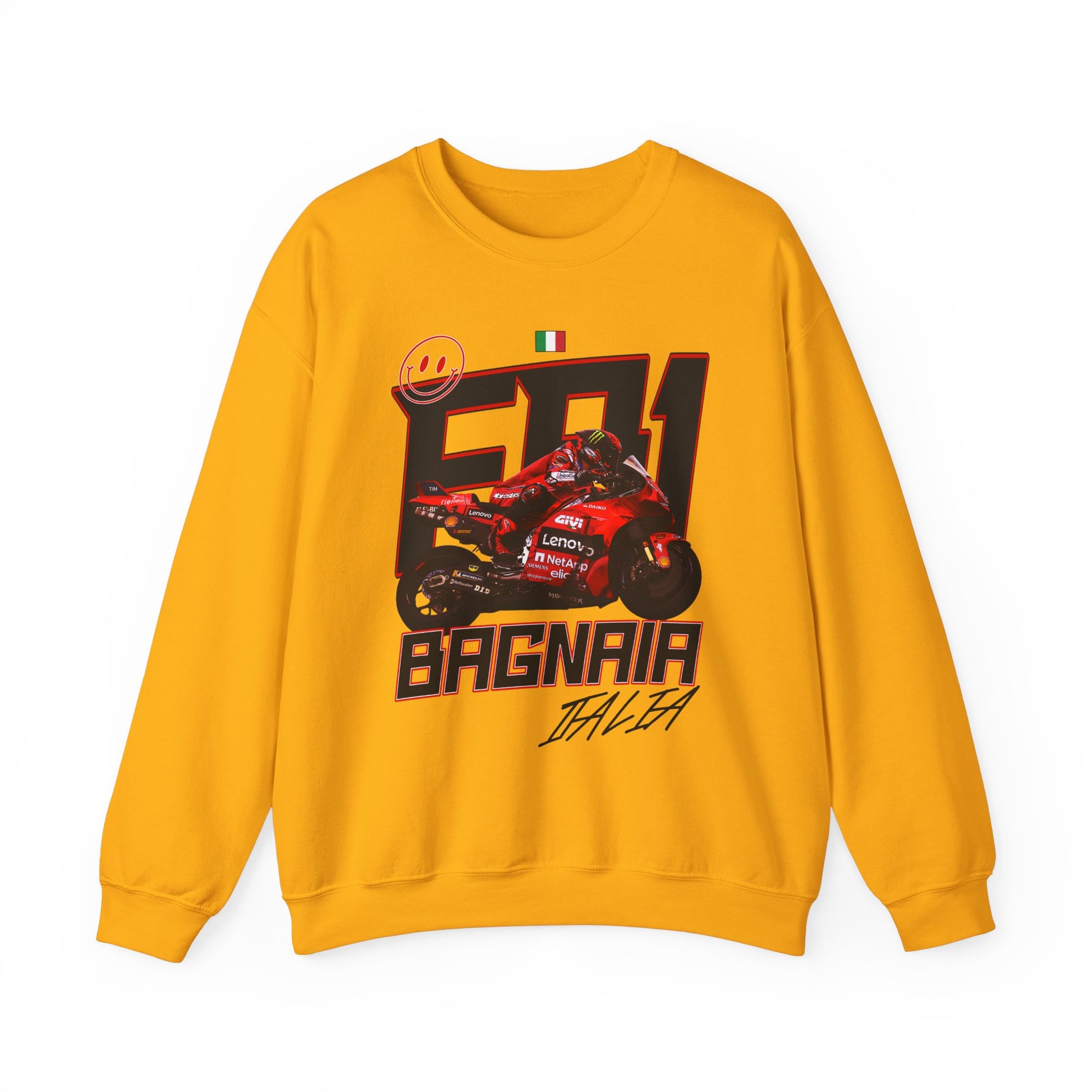 Francesco Bagnaia Inspired Sweatshirt | Motorcycle Racing Fan Gift