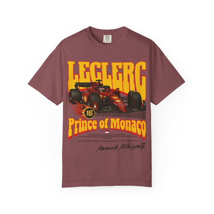 Charles Leclerc Formula 1 T-Shirt | Inspired Ferrari F1 Team Streetwear Tee | Monaco GP Gift