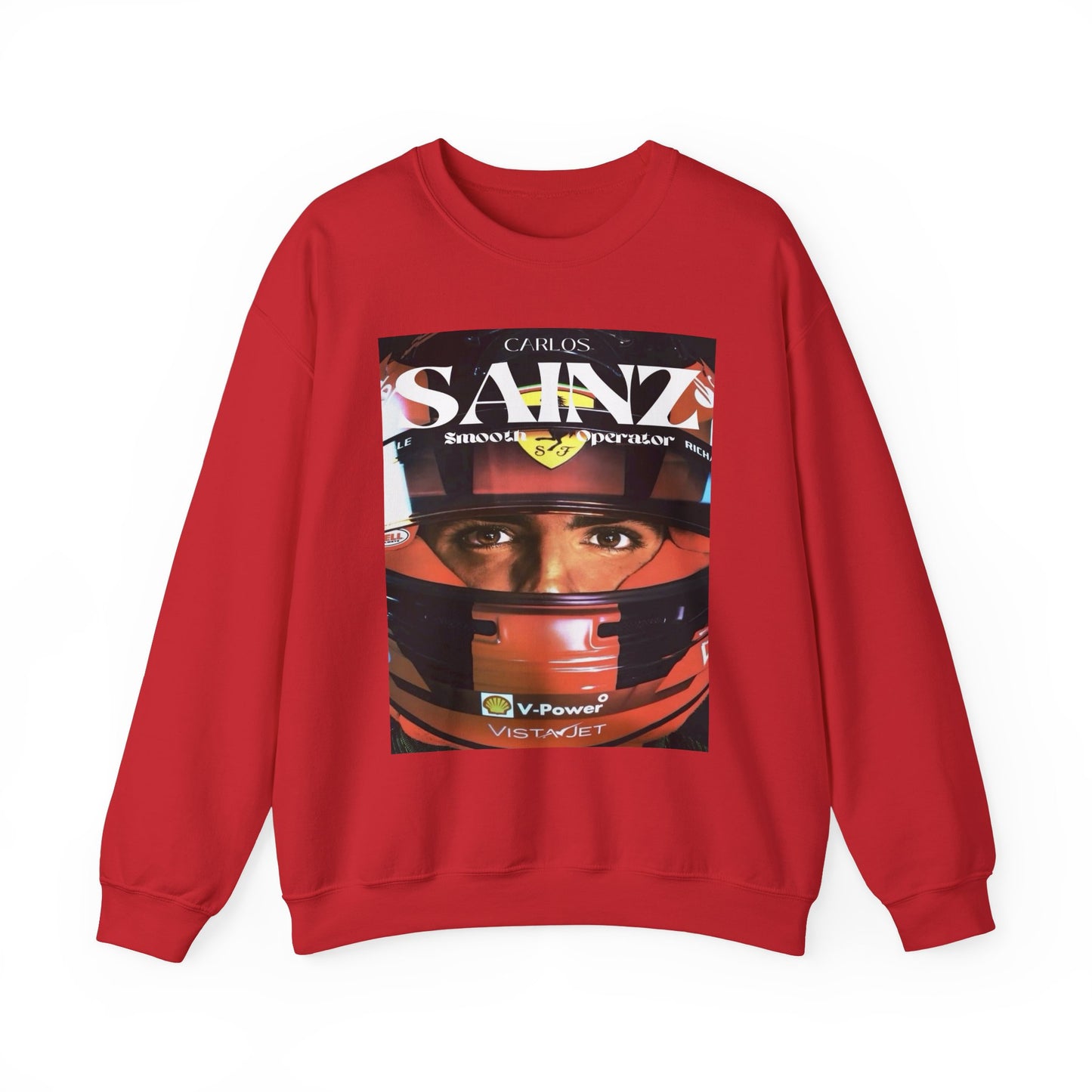 Carlos Sainz Formula 1 Sweatshirt | Vintage Ferrari Inspired Tee