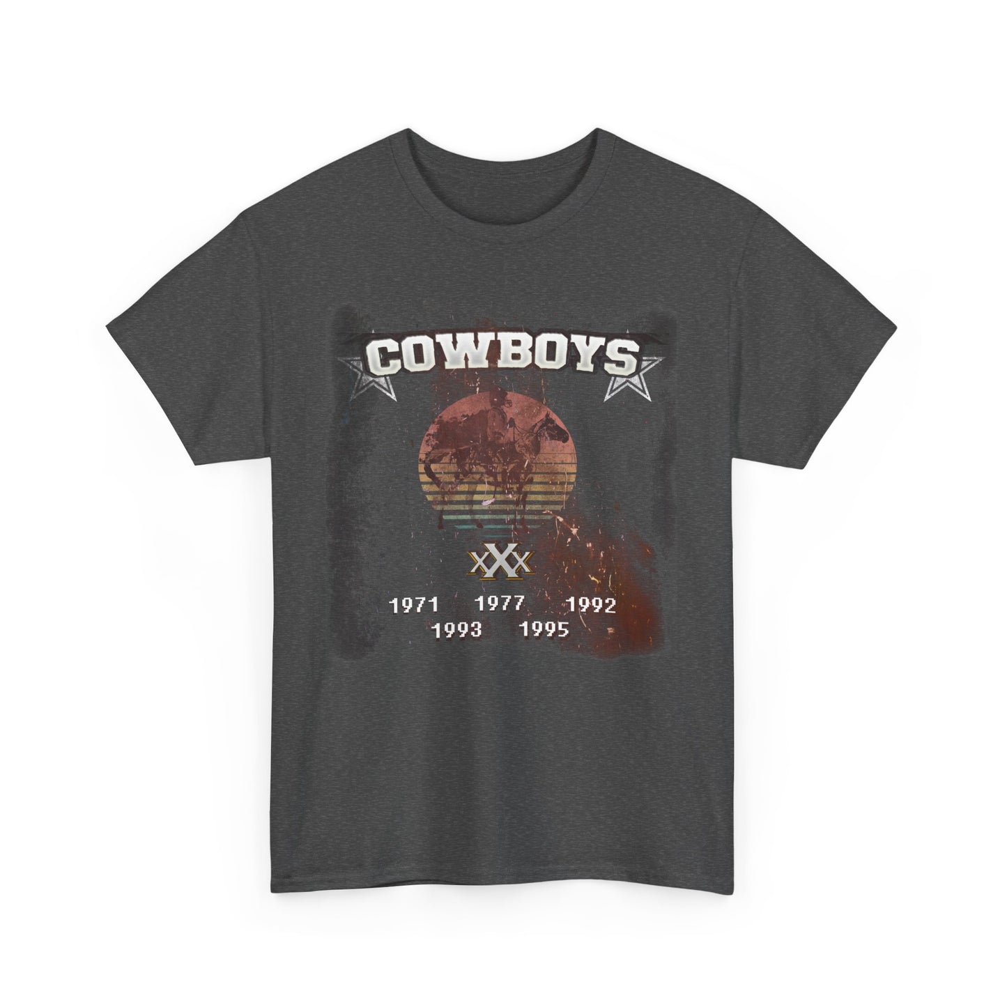 Vintage Dallas Cowboys Inspired American Football T-Shirt