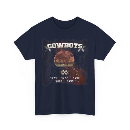 Vintage Dallas Cowboys Inspired American Football T-Shirt