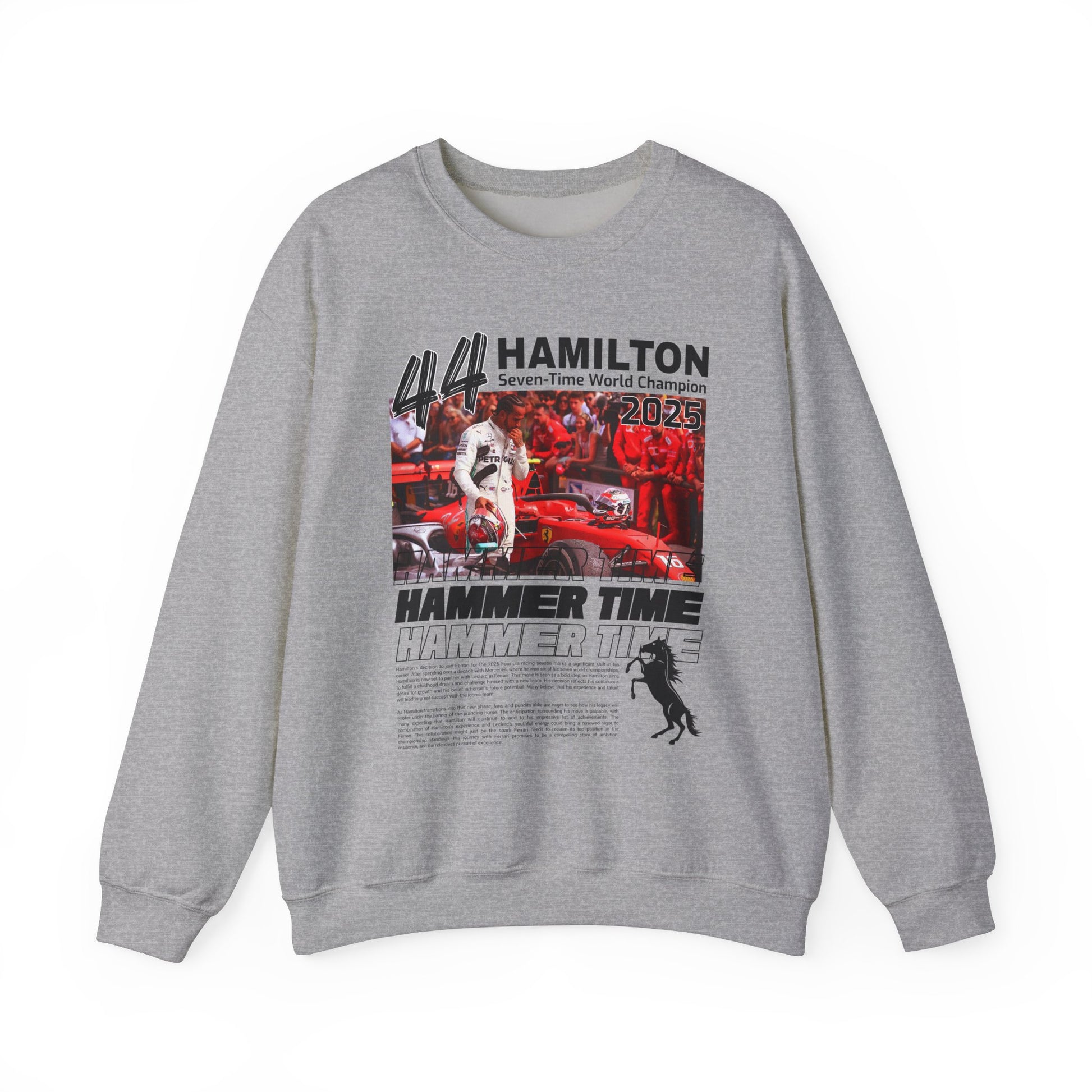 Lewis Hamilton Inspired Sweatshirt | Ferrari F1 Sweatshirt