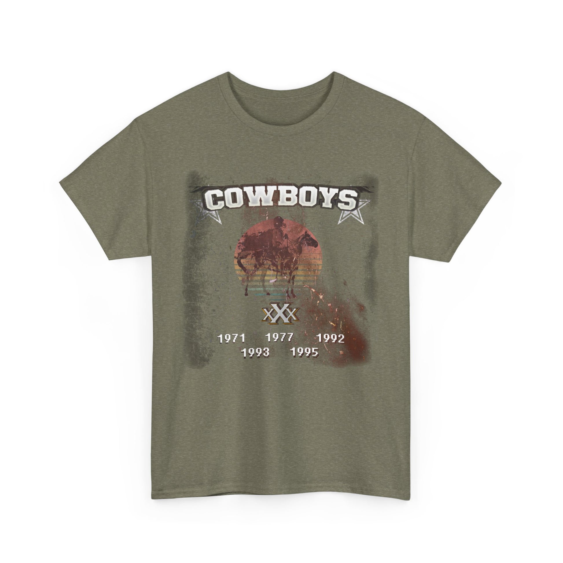 Vintage Dallas Cowboys Inspired American Football T-Shirt