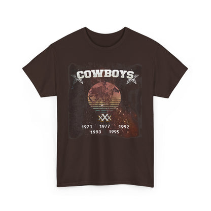 Vintage Dallas Cowboys Inspired American Football T-Shirt