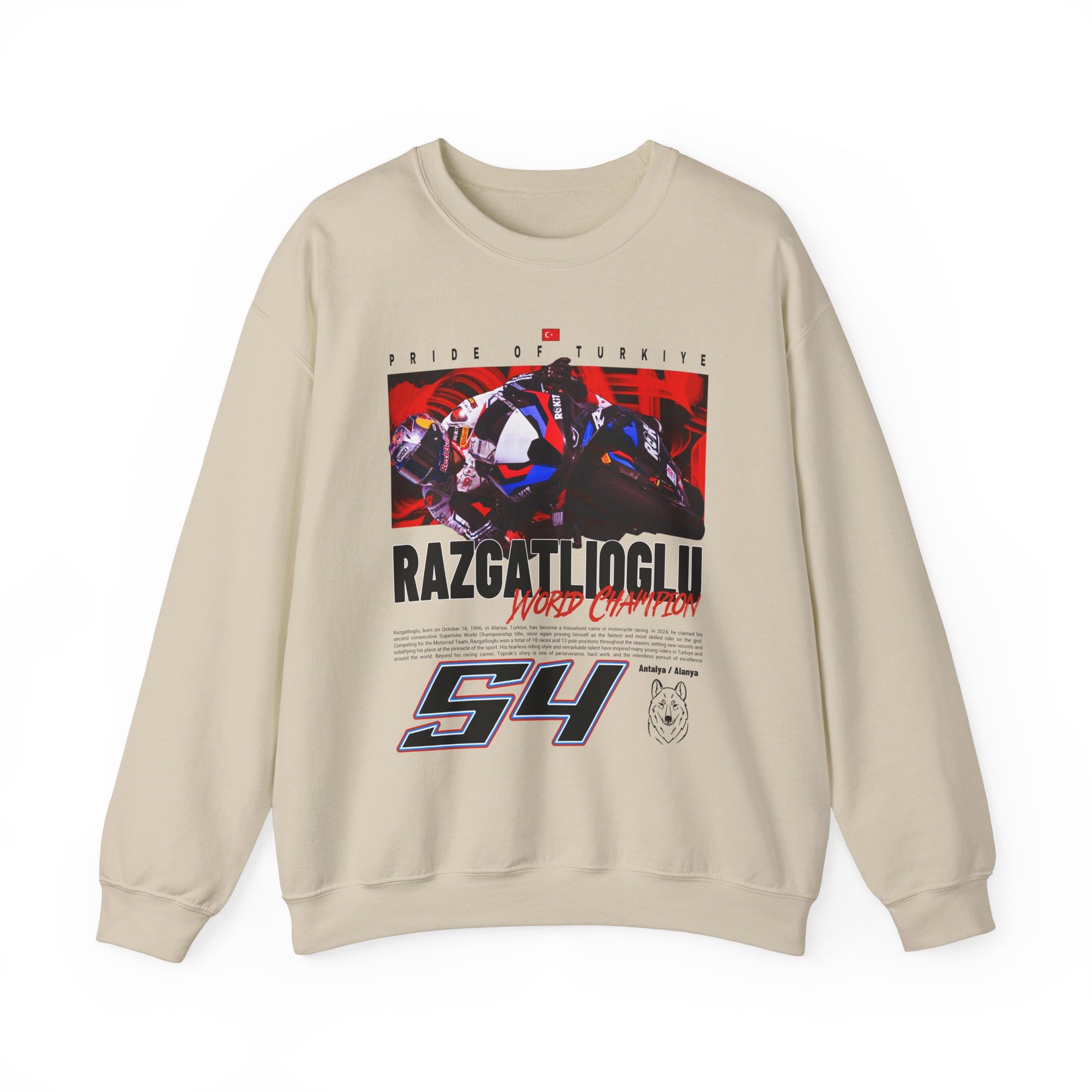 Toprak Razgatlioglu Inspired Sweatshirt | Super bike Motorcycle Sweatshirt