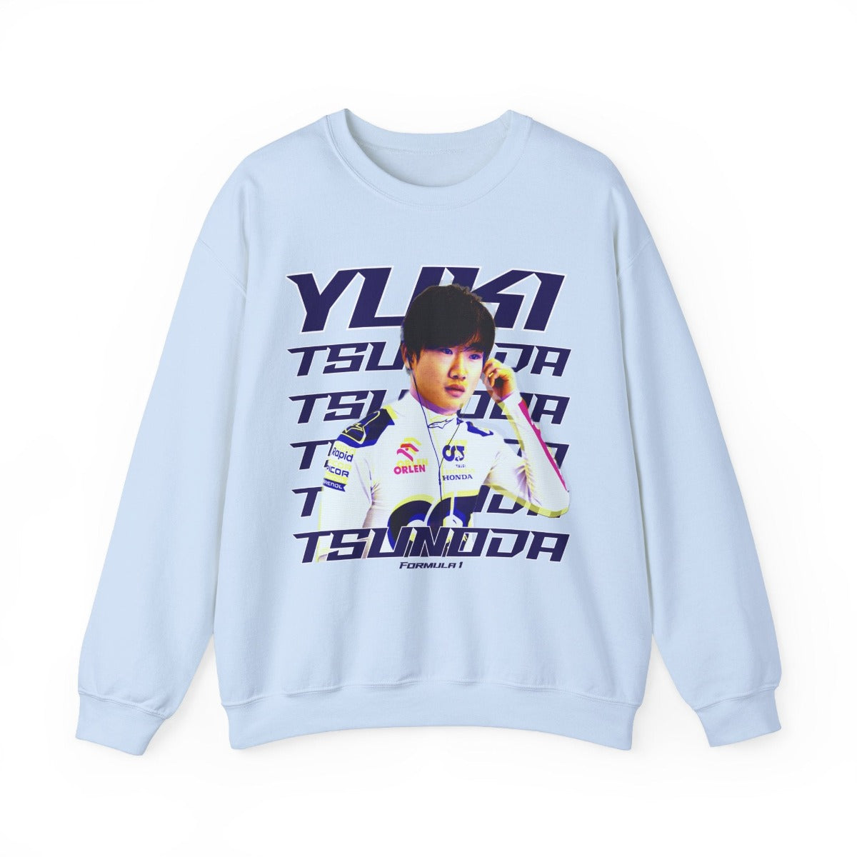 Yuki Tsunoda Inspired Alpha Tauri Formula 1 Sweatshirt