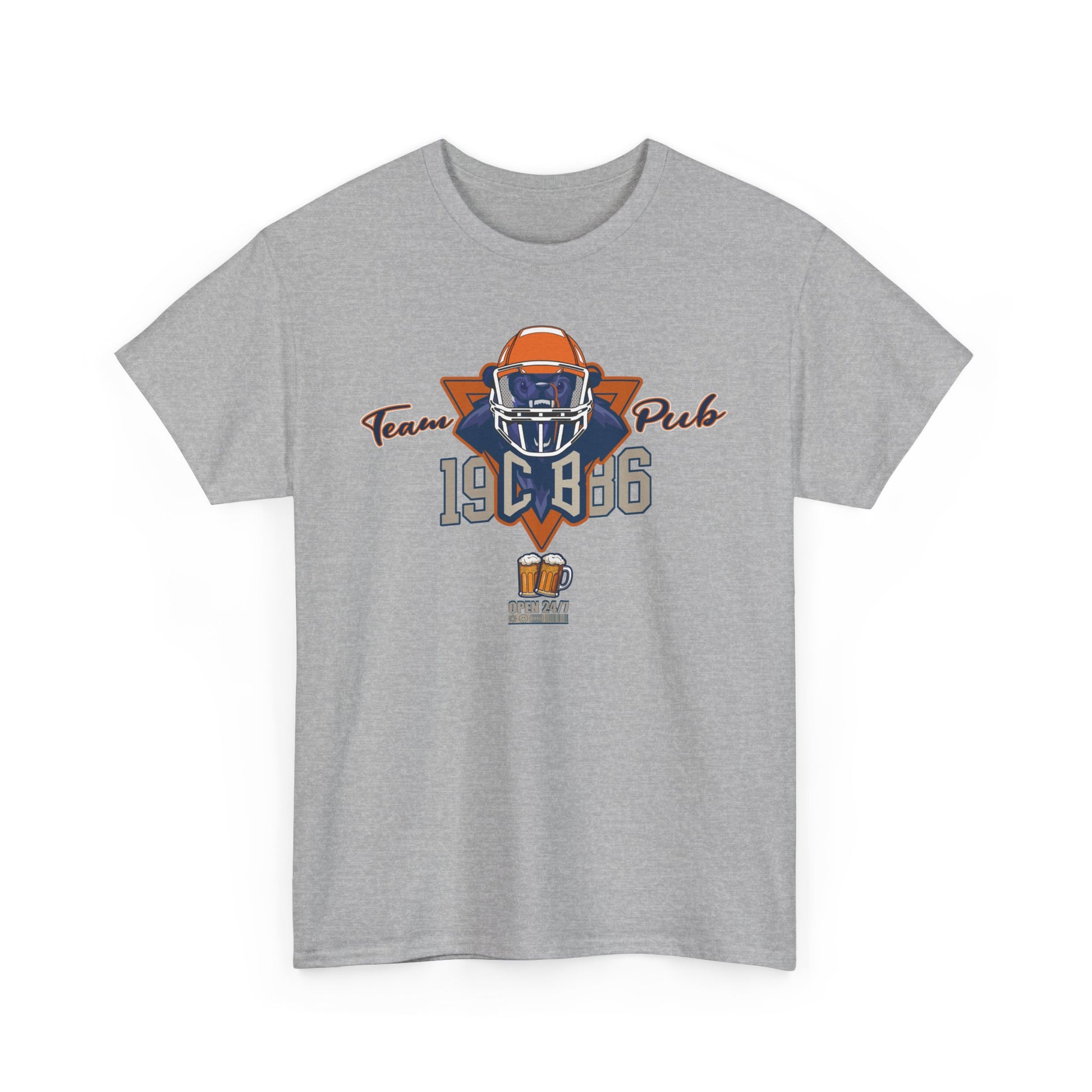 Chicago Bears Inspired Football T-Shirt | Vintage American Football Tee