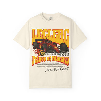 Charles Leclerc Formula 1 T-Shirt | Inspired Ferrari F1 Team Streetwear Tee | Monaco GP Gift