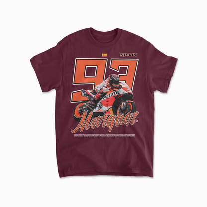 Marc Marquez Inspired T-Shirt | Motorcycle Racing Fan Gift