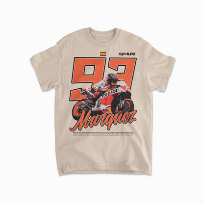 Marc Marquez Inspired T-Shirt | Motorcycle Racing Fan Gift