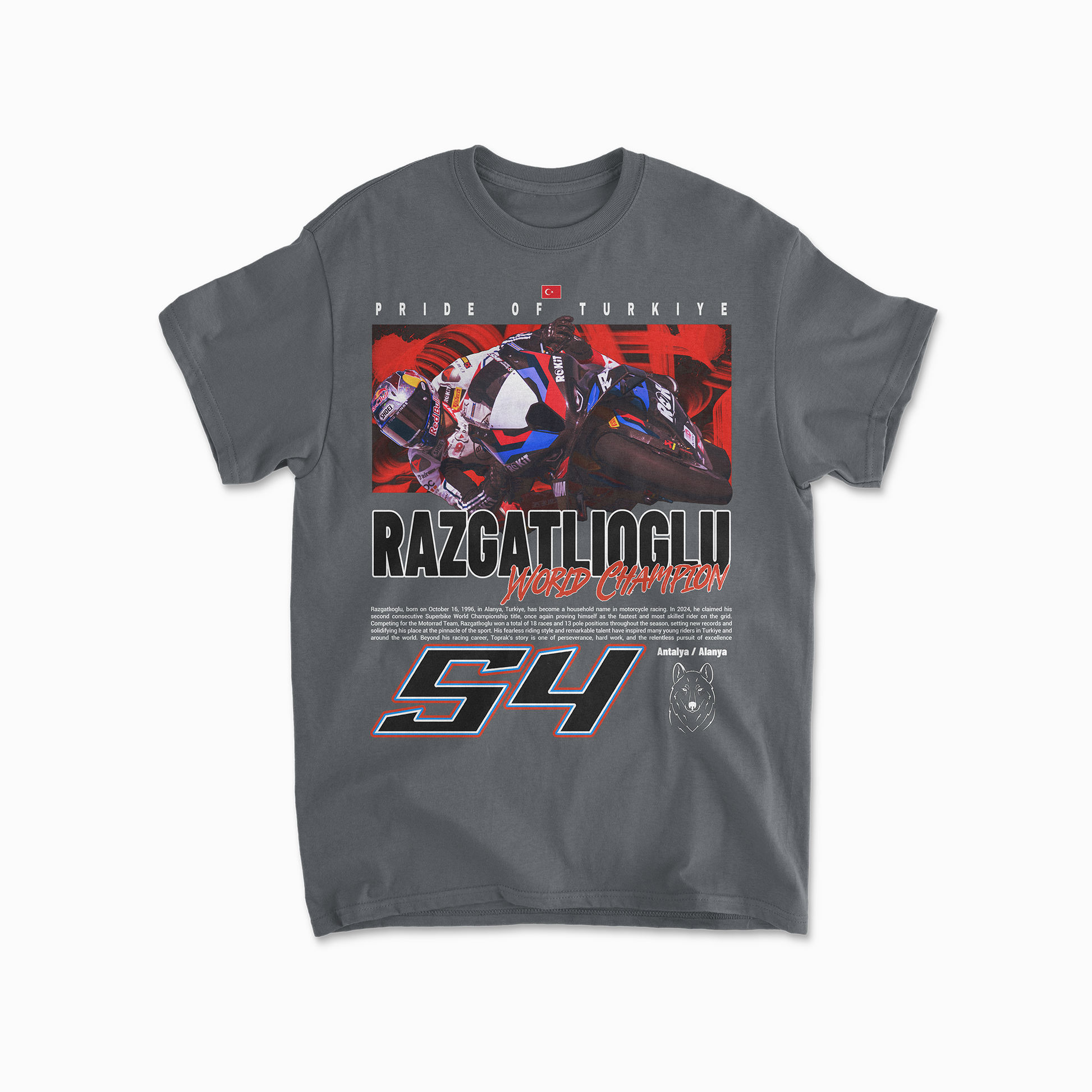 Toprak Razgatlioglu Inspired T-Shirt | Super Bike Motorcycle Racing Fan Gift