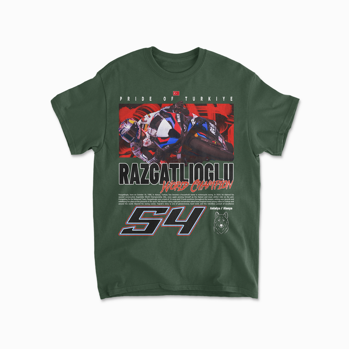 Toprak Razgatlioglu Inspired T-Shirt | Super Bike Motorcycle Racing Fan Gift