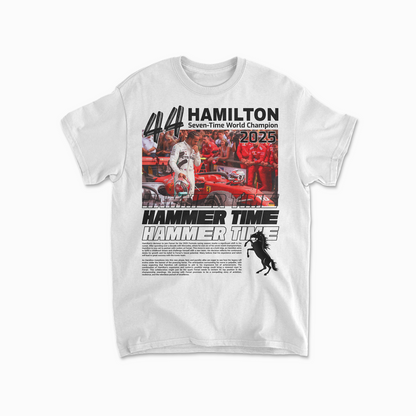 Lewis Hamilton Inspired T-Shirt | Ferrari Inspired F1 Shirt