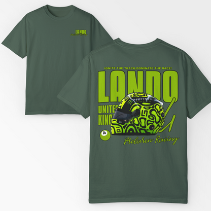 Lando Norris T-Shirt | Inspired Comfort Colors Mclaren F1 Tee