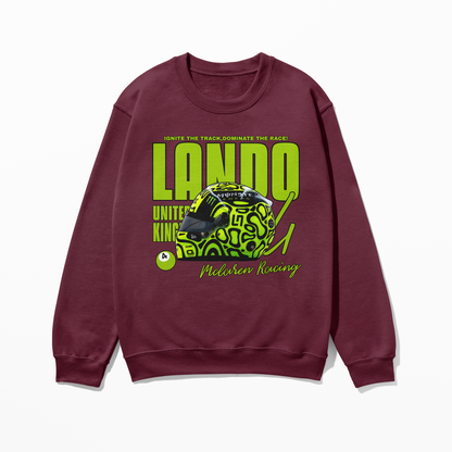 Lando Norris Crewneck Sweatshirt - Mclaren Formula 1 Merchandise